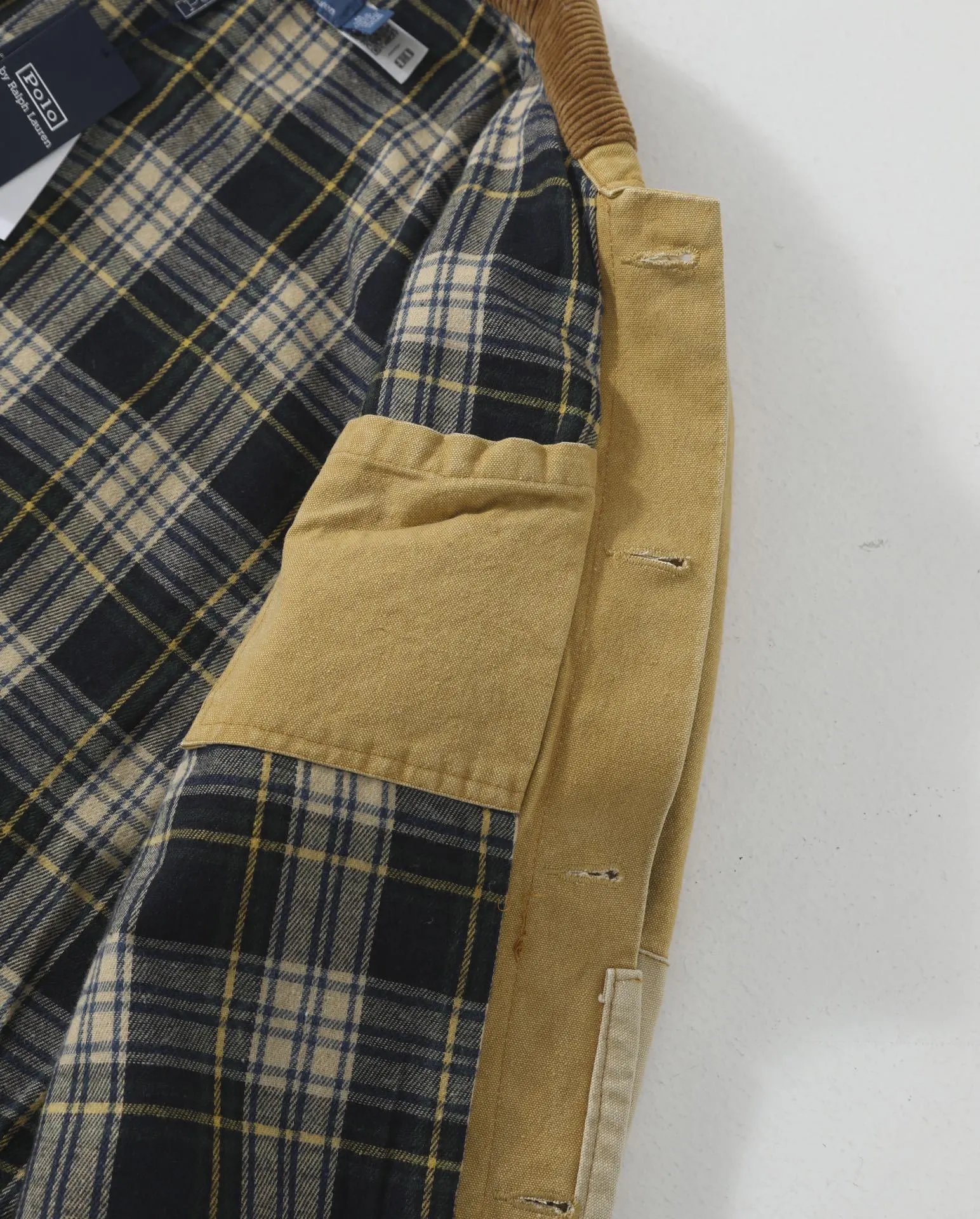 Ralph Lauren Colorblock Jacket Khaki - Gallery Image 7 - Detailed View