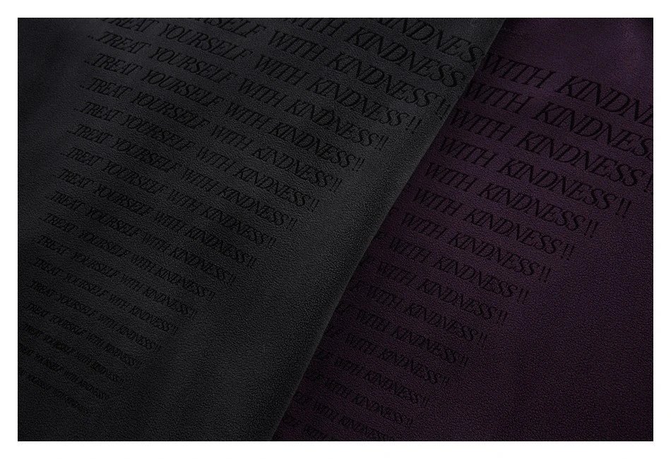 Loose Fit Unisex Winter Fleece Turtleneck Sweatshirt, Amethyst - Gallery Image 12 - Detailed View