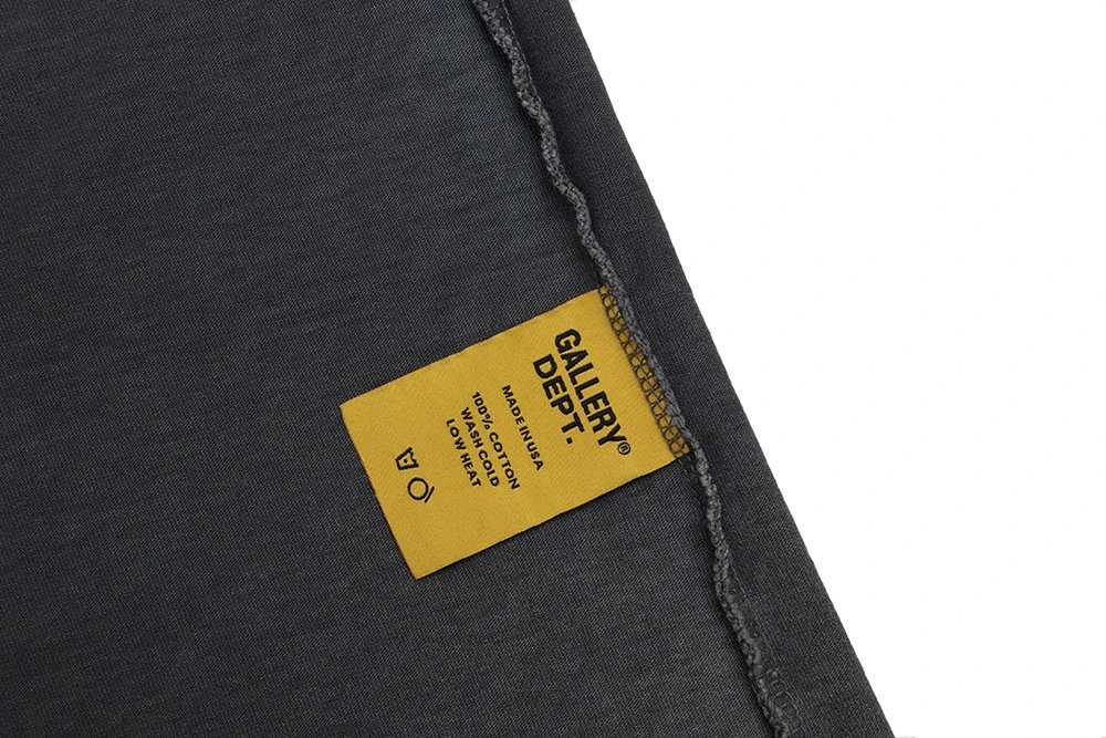 Gallery Dept Black Spiral Tee - Gallery Image 12 - Detailed View