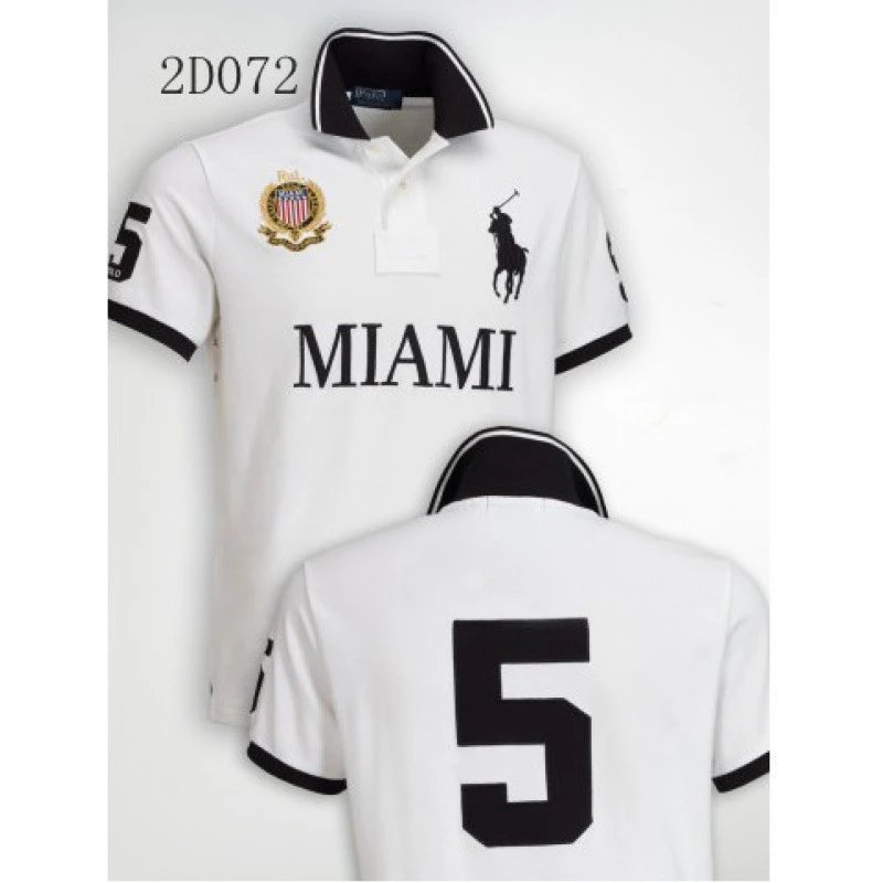 Ralph Lauren Polo Shirt Blue/Green - Gallery Image 10 - Detailed View