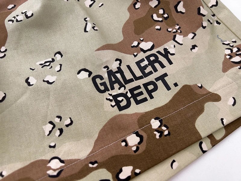 Gallery Dept Camo Shorts Multicolor - Gallery Image 11 - Detailed View