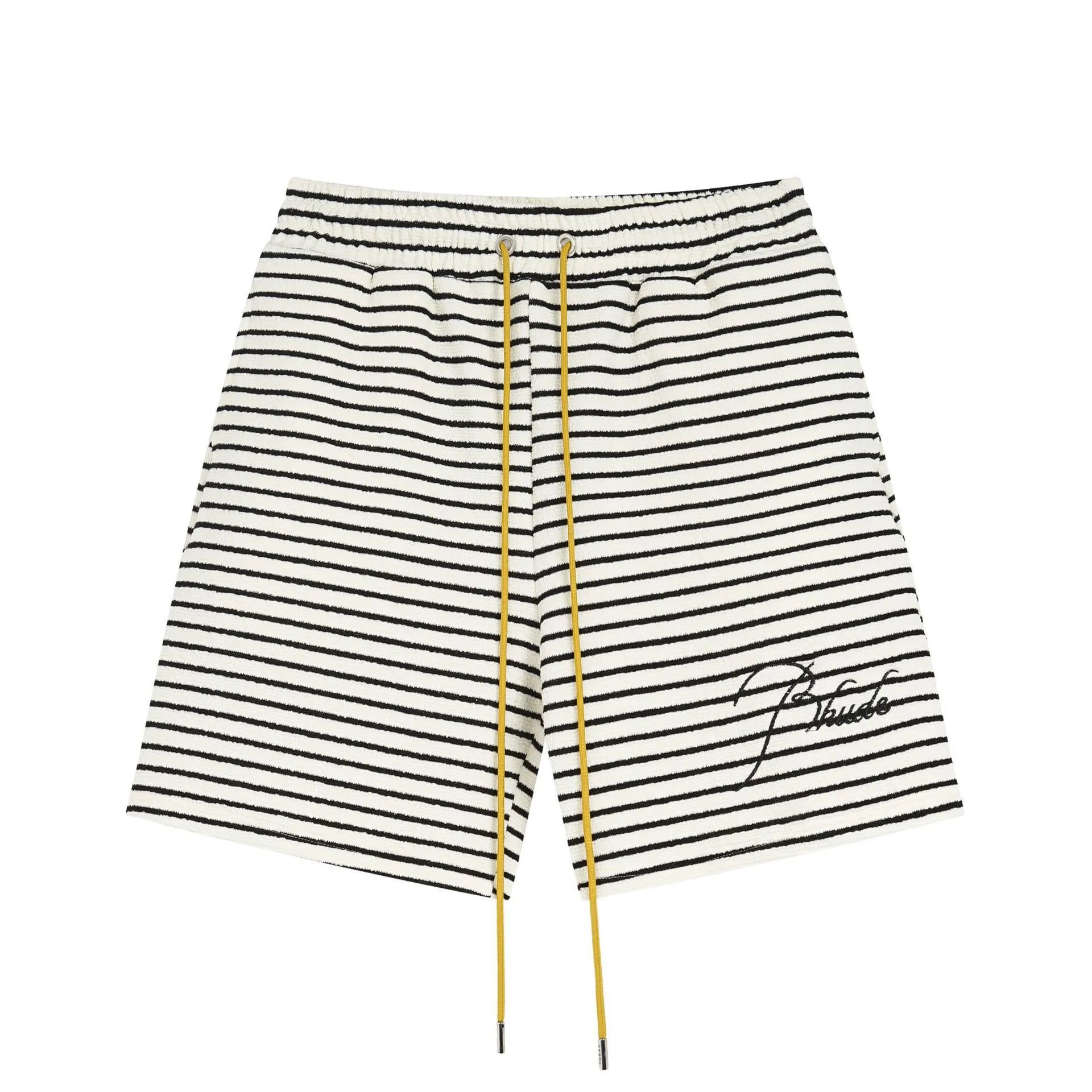 Rhude Striped Casual Shorts Multicolor - Gallery Image 3 - Detailed View