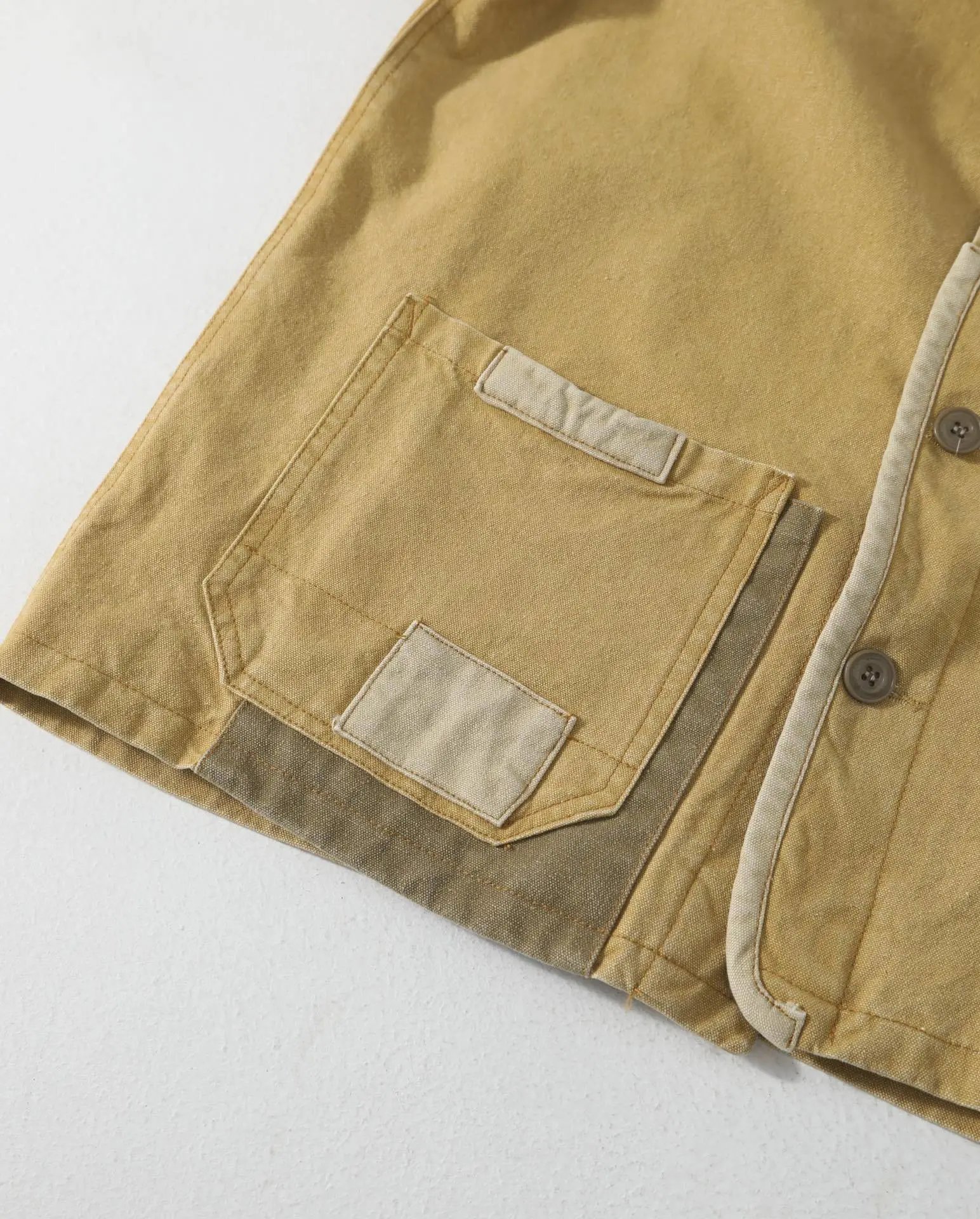 Ralph Lauren Colorblock Jacket Khaki - Gallery Image 9 - Detailed View