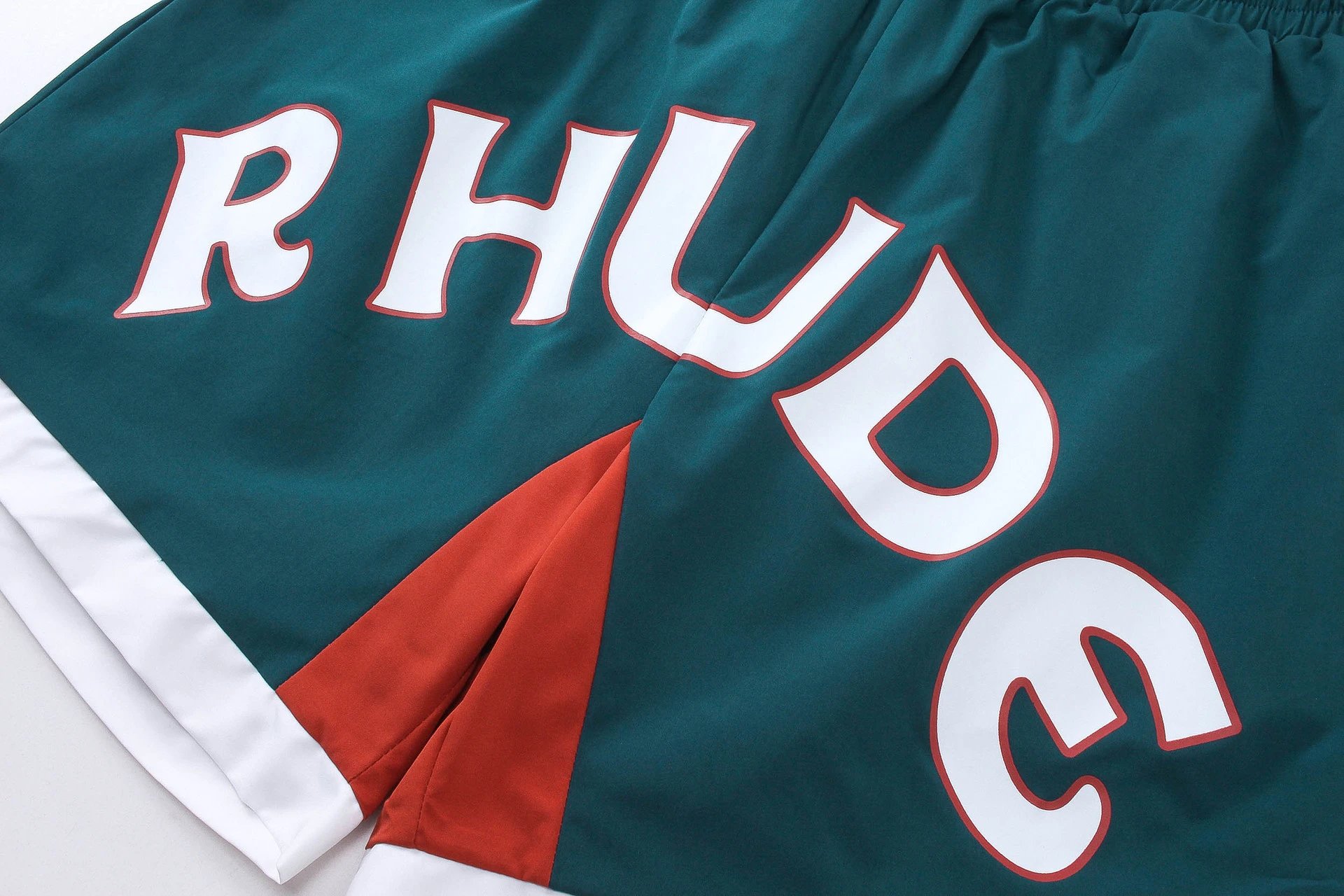 Rhude Mesh Shorts Multicolor - Gallery Image 10 - Detailed View