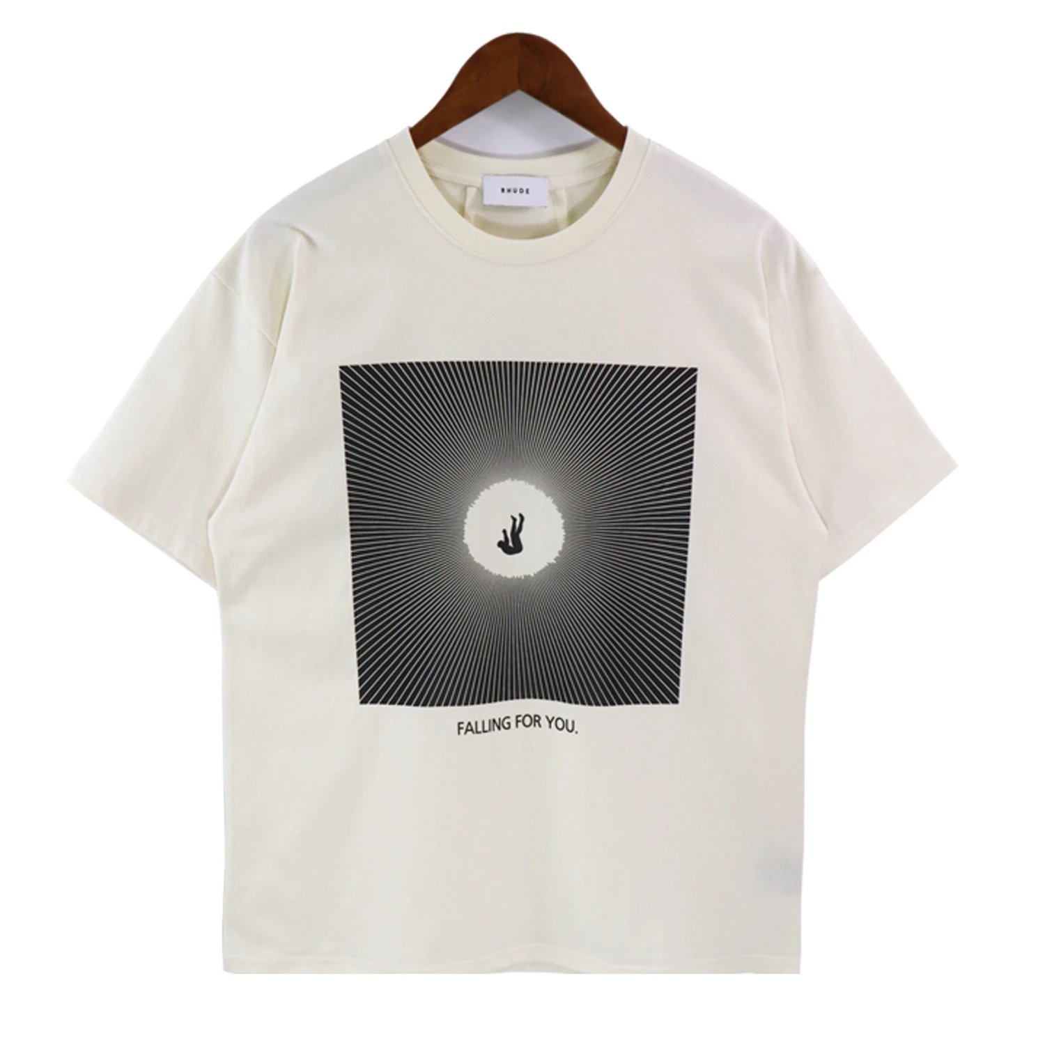 Rhude Slogan Print T-Shirt Multicolor - Gallery Image 3 - Detailed View