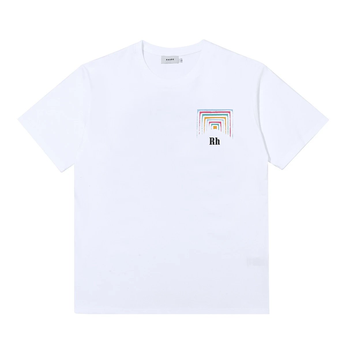 Rhude Rainbow T-Shirt Multicolor - Gallery Image 2 - Detailed View