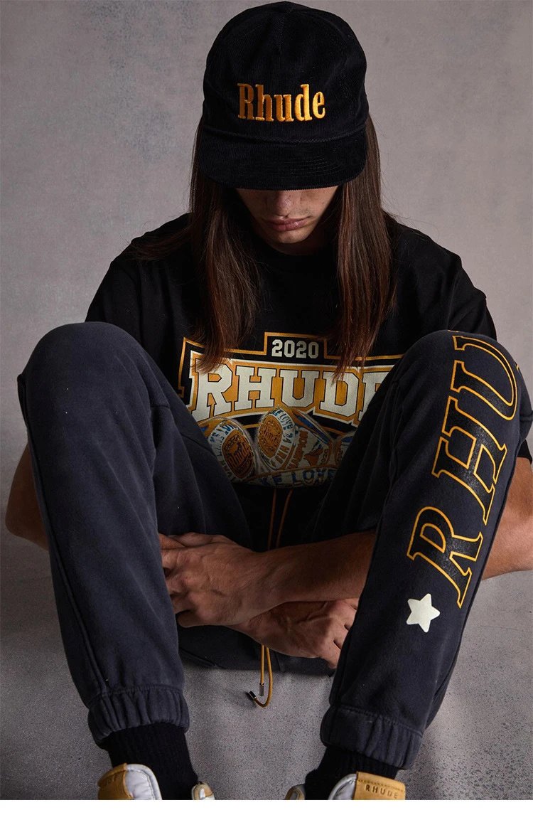 Rhude Championship Tee Multicolor - Gallery Image 6 - Detailed View