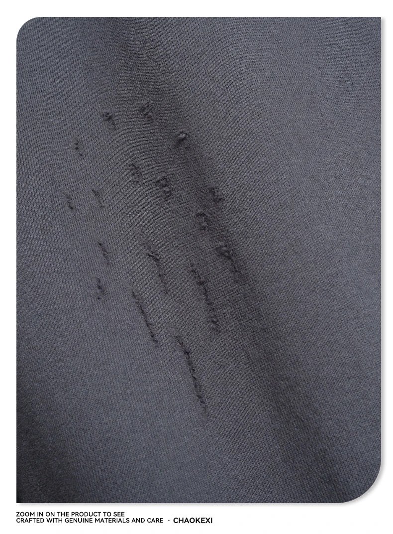 CHAOKEXI Heavyweight Crewneck Multi-Color - Gallery Image 13 - Detailed View