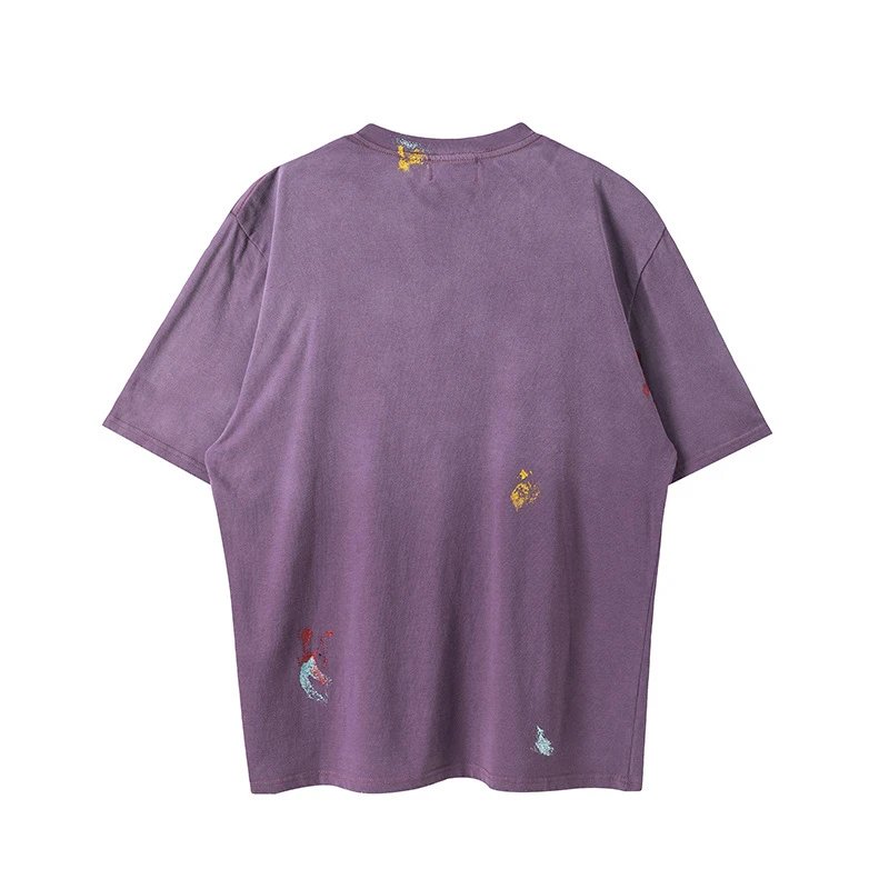 Saint Louis Vintage T-Shirt Purple - Gallery Image 2 - Detailed View