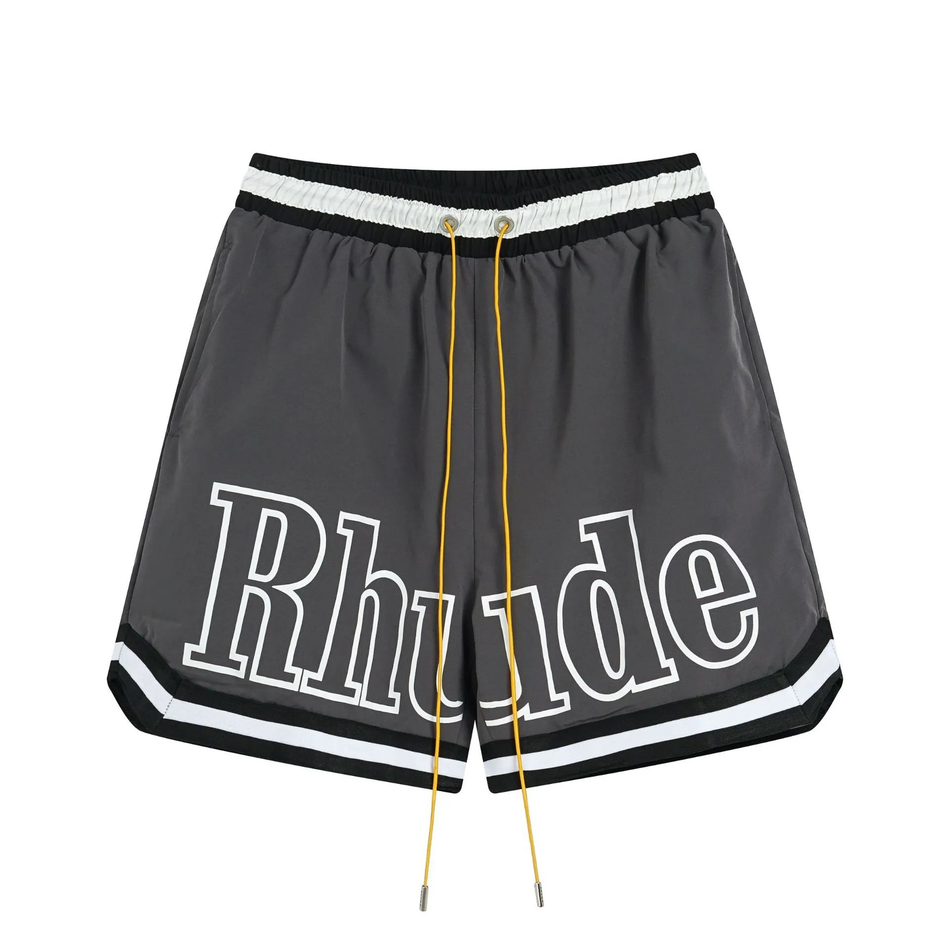 Rhude Two-Tone Mesh Shorts Multicolor - Gallery Image 7 - Detailed View