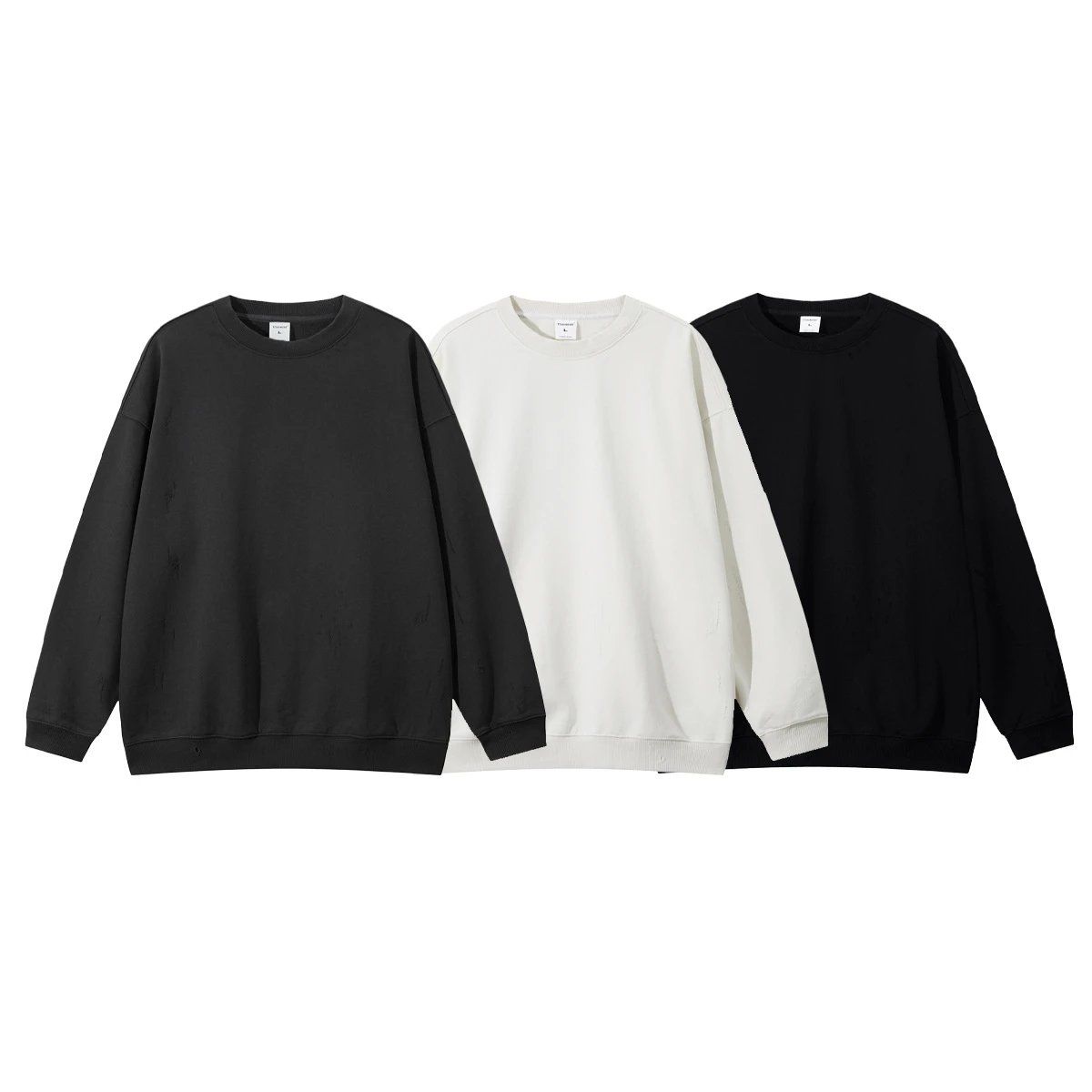 CHAOKEXI Heavyweight Crewneck Multi-Color - Gallery Image 7 - Detailed View