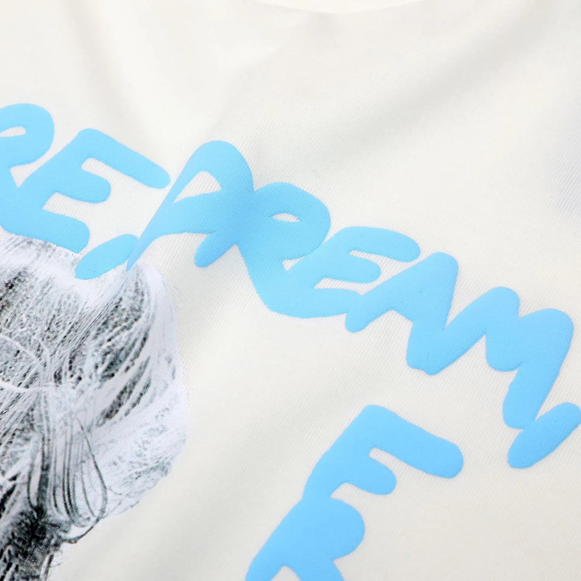 Palm Angels Graphic Print T-Shirt White - Gallery Image 5 - Detailed View