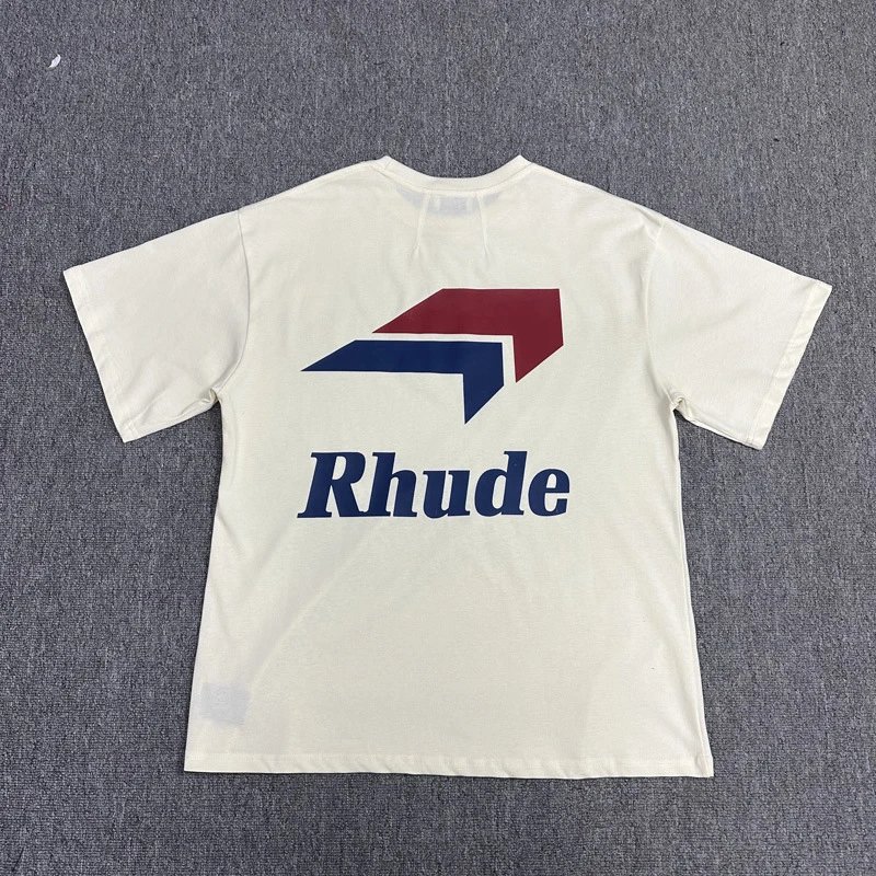Rhude Arrow Logo T-Shirt Multi - Gallery Image 3 - Detailed View
