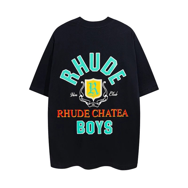 Rhude MultiColor Print Tee - Gallery Image 3 - Detailed View