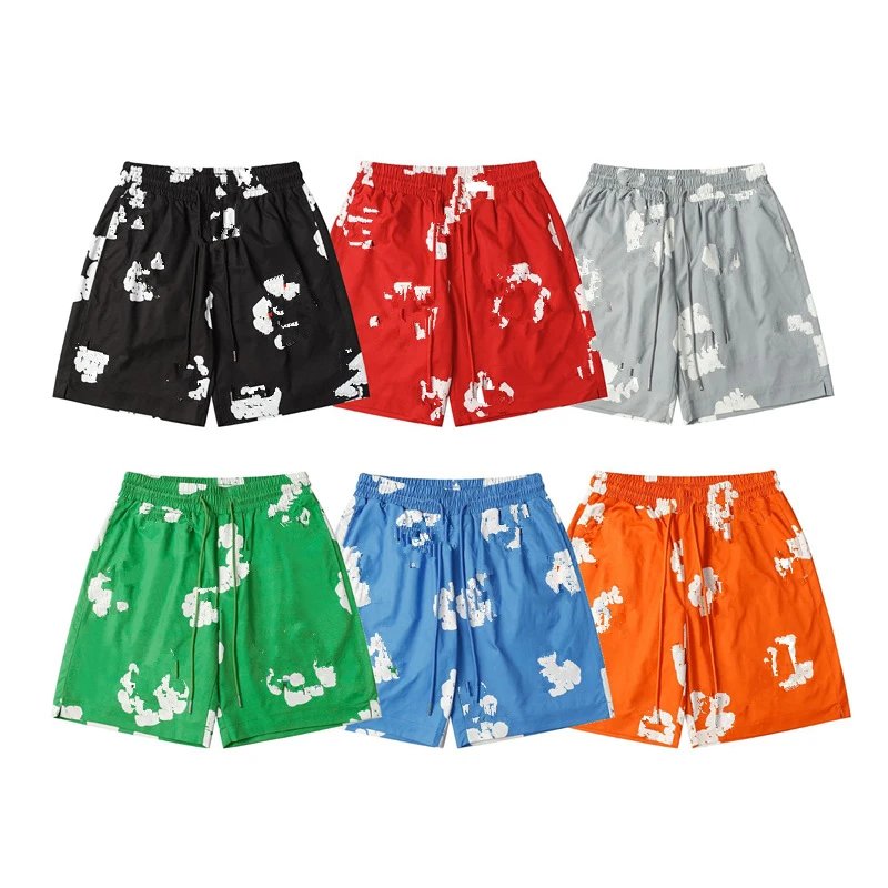 D.T Printed Quick-Dry Shorts Multicolor - Other - Cnfans - $23.03