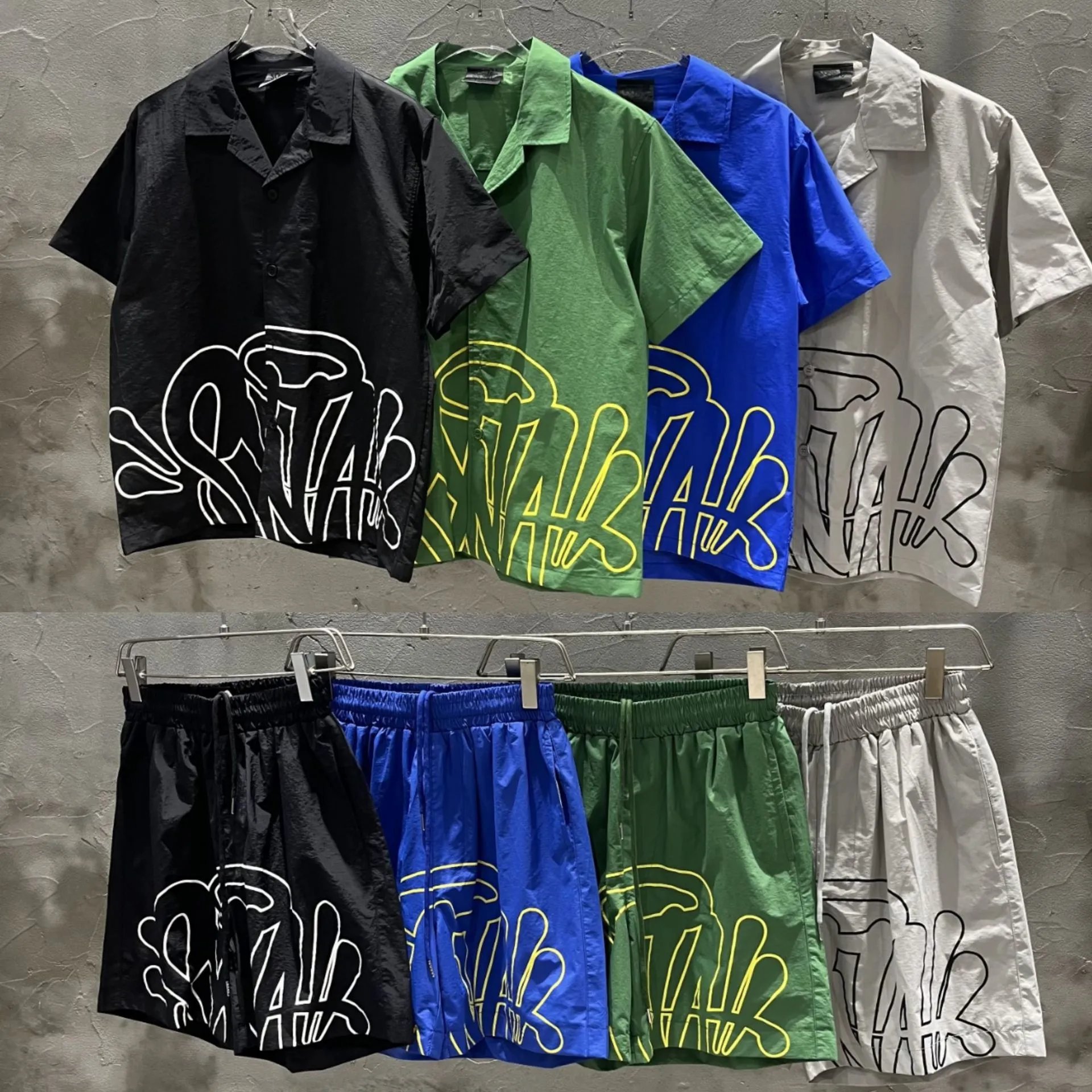 Syna Logo Print Set Multicolor - High Quality Product Image - Cnfans