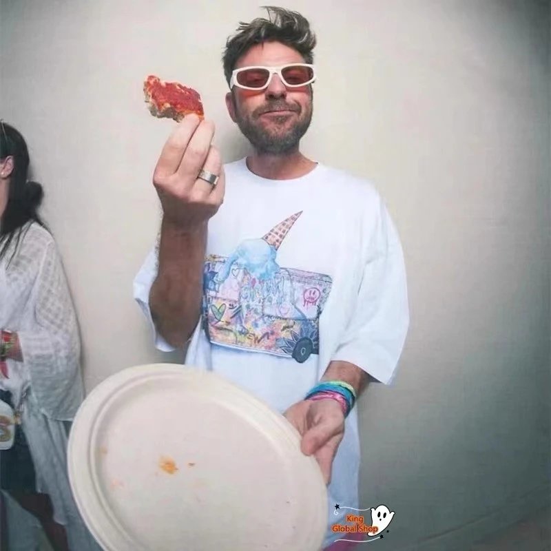 Street Art Ice Cream Truck Tee Snow White - Gallery Image 12 - Detailed View