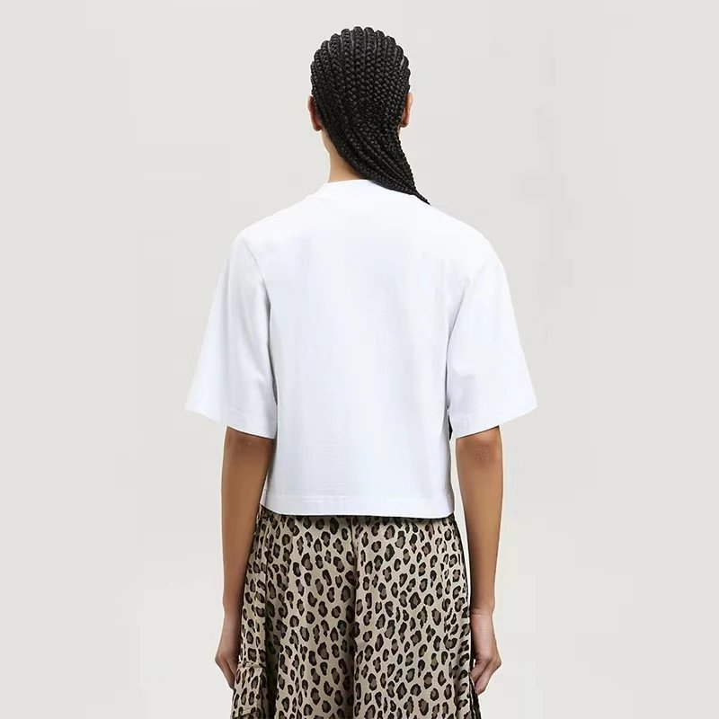 Street Style Graphic Cotton Tee Ivory - Gallery Image 12 - Detailed View