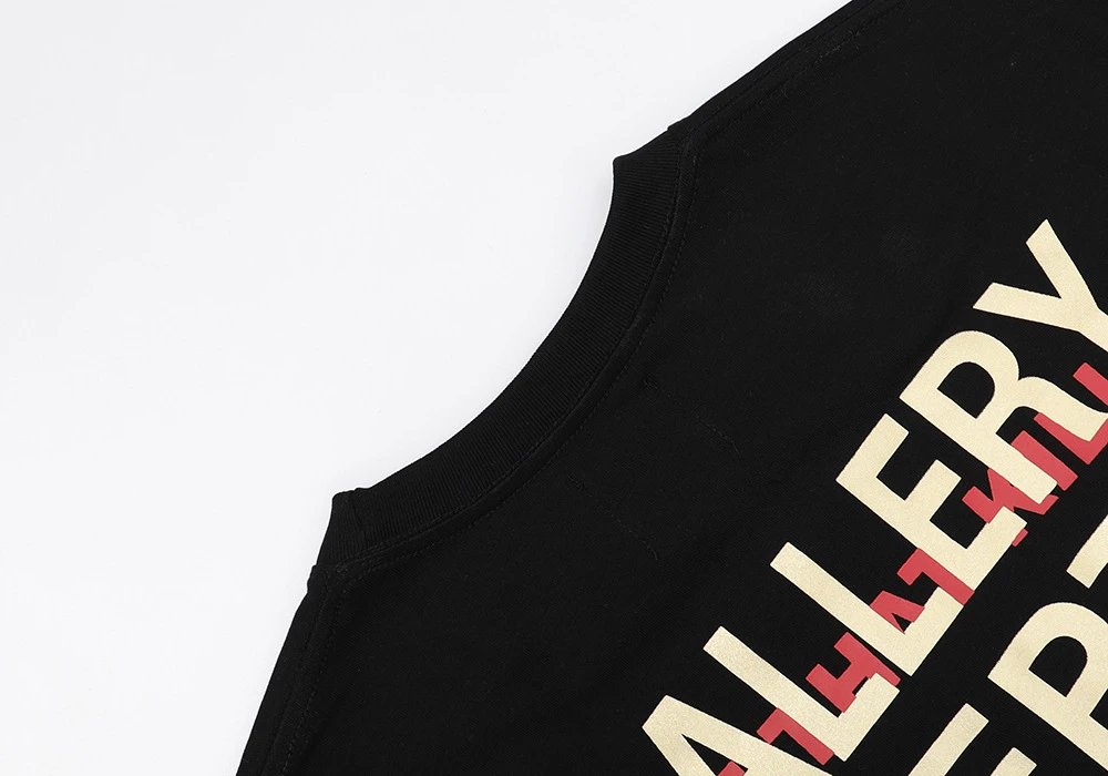 Gallery Dept Skull Rose Tee Black - Gallery Image 8 - Detailed View