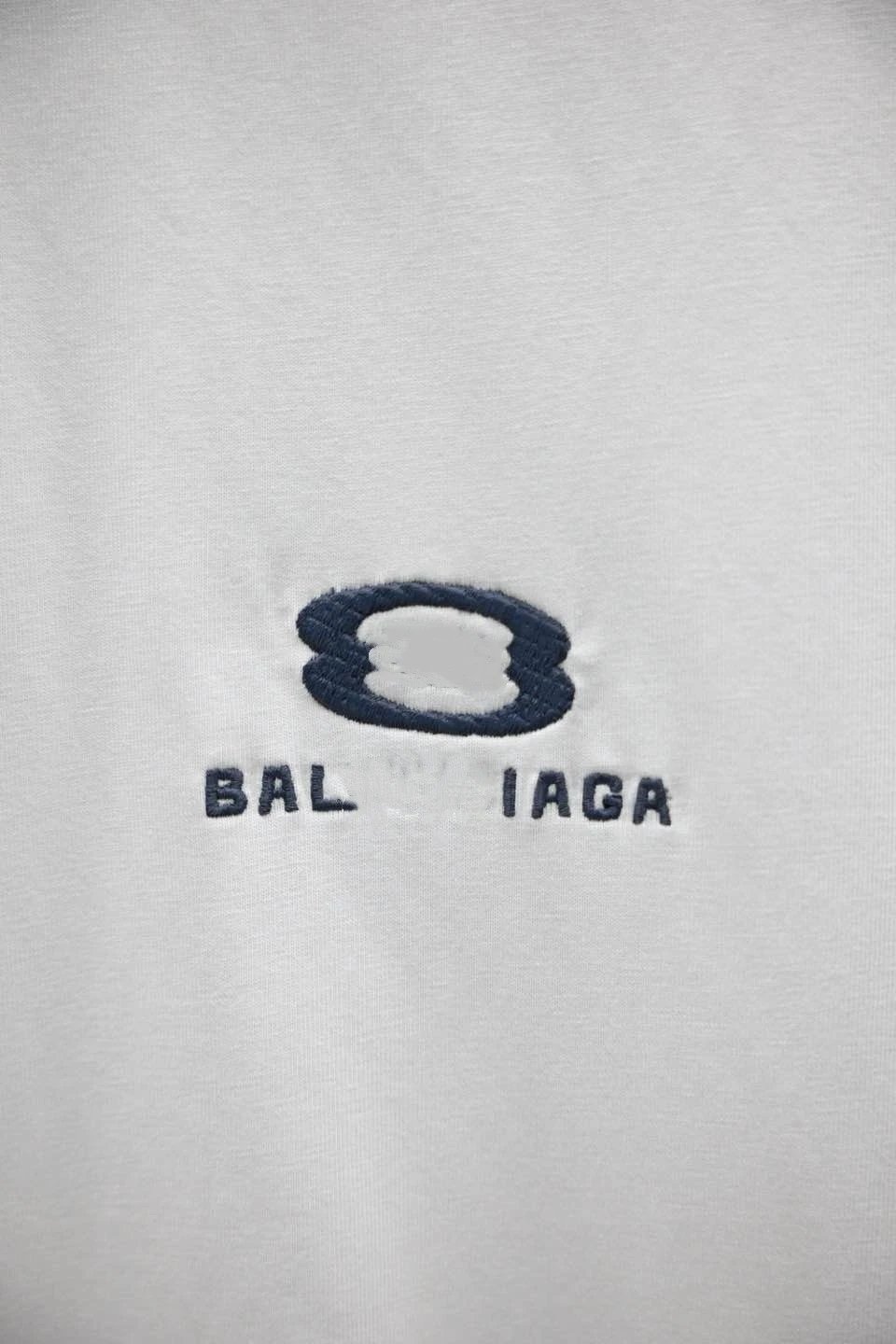 Unisex Oversized Cotton Stripe T-Shirt, Chalk White - Gallery Image 5 - Detailed View