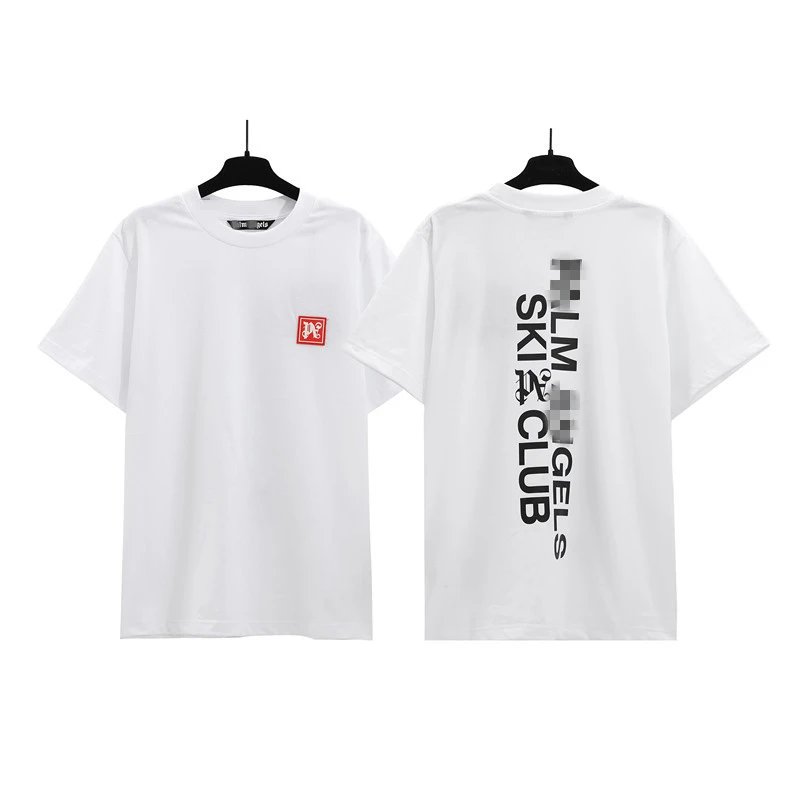 Streetwear Cotton Logo Print T-Shirt Ivory White - Gallery Image 1 - Detailed View