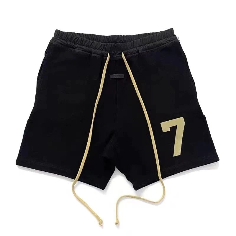High Street Number 7 Casual Shorts Ebony Black - Gallery Image 1 - Detailed View