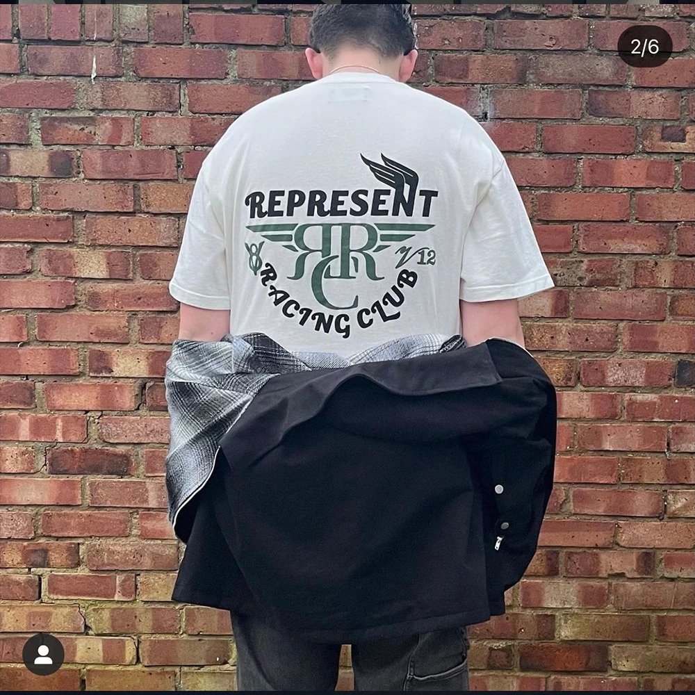 Represent Logo Tee - Multi Color - Gallery Image 8 - Detailed View