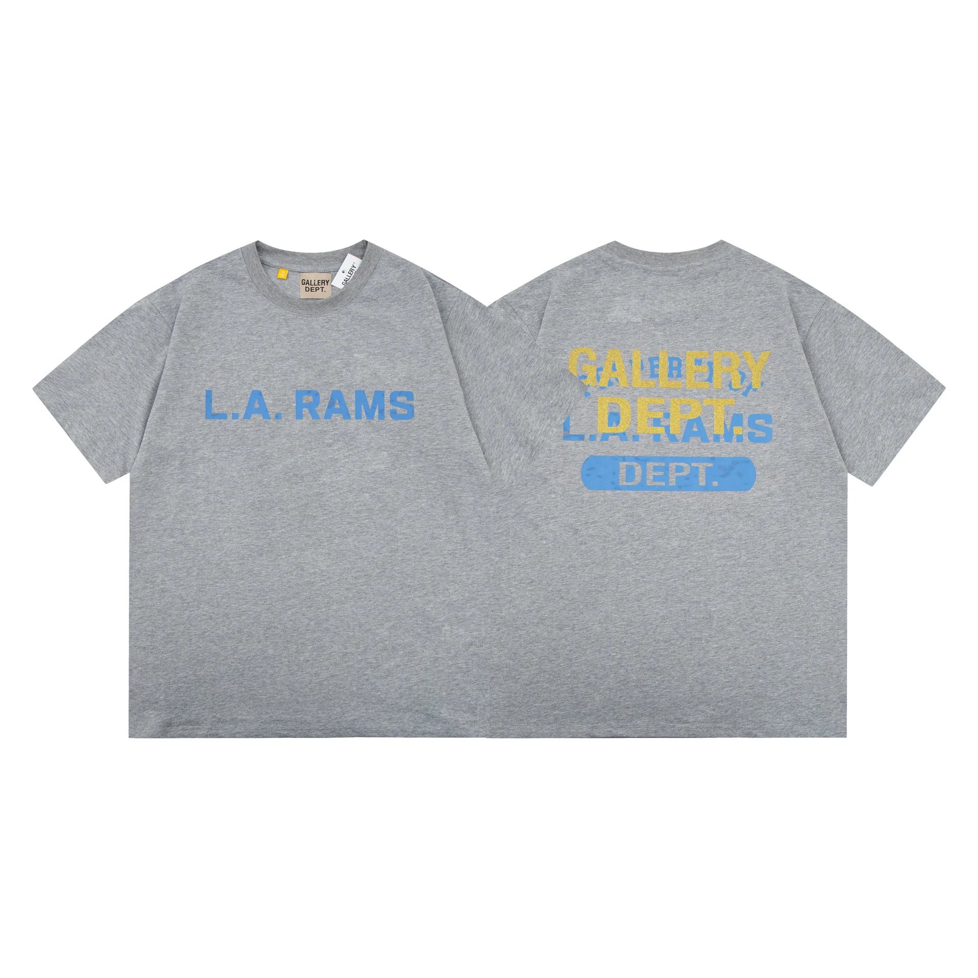 Gallery Dept Gold Letter T-shirt Multicolor - Gallery Image 4 - Detailed View