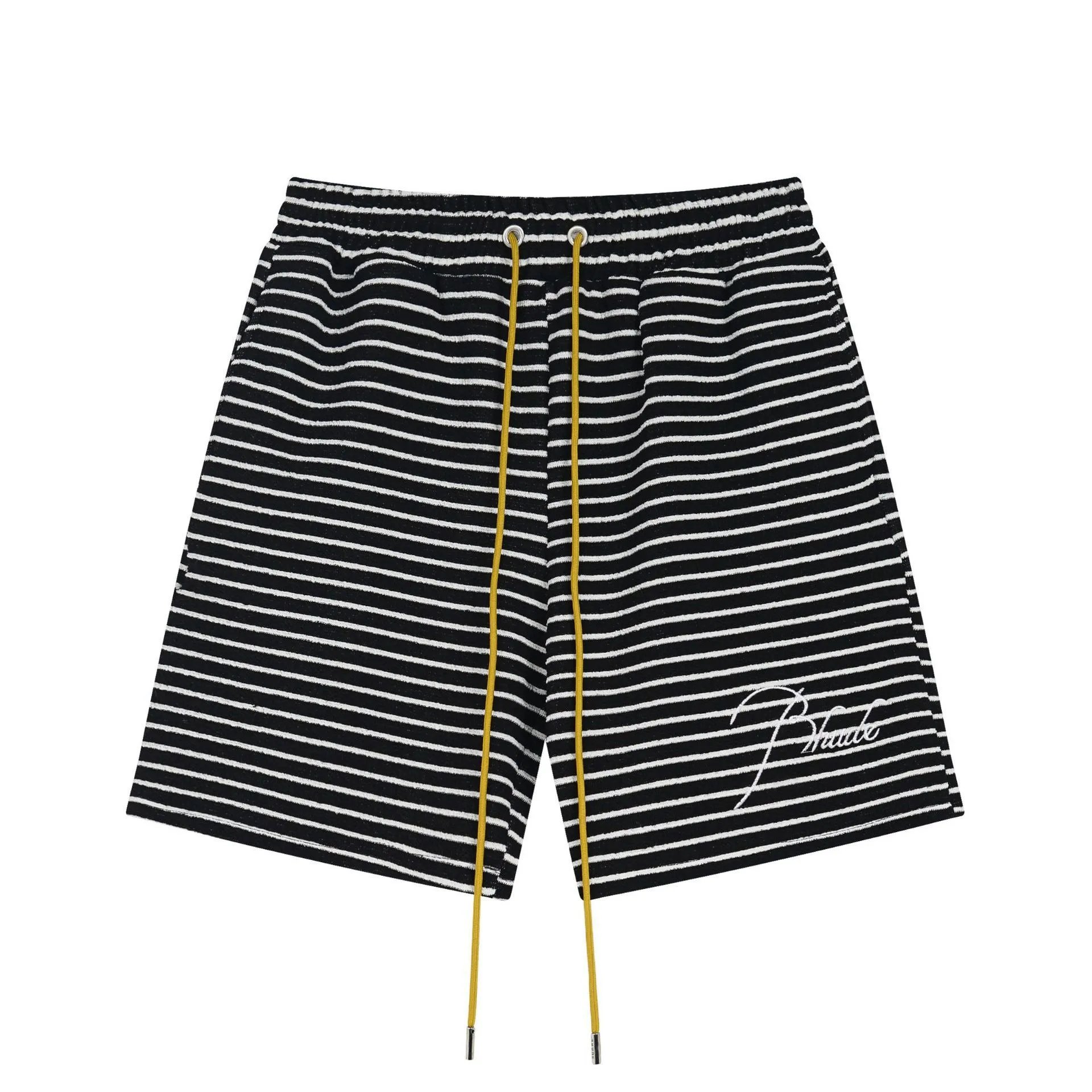Rhude Striped Casual Shorts Multicolor - Gallery Image 7 - Detailed View