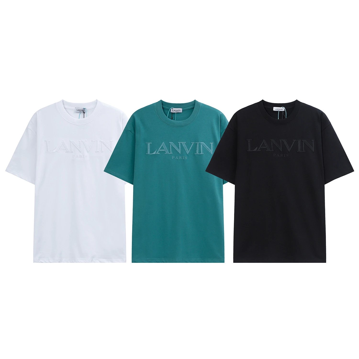 Gallery Dept Logo Embroidered Tee Multicolor - Gallery Dept - Cnfans - $24.92