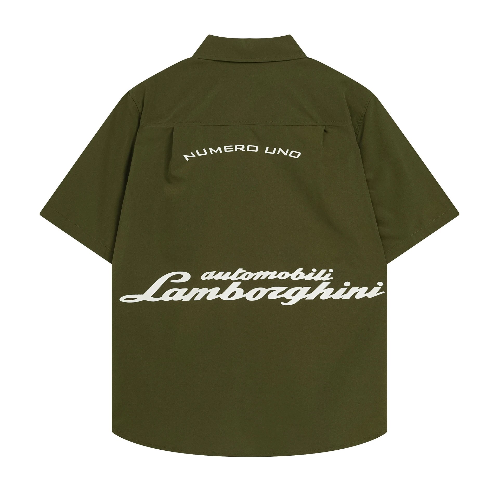 Rhude Logo Short Sleeve Shirt Multicolor - Gallery Image 4 - Detailed View