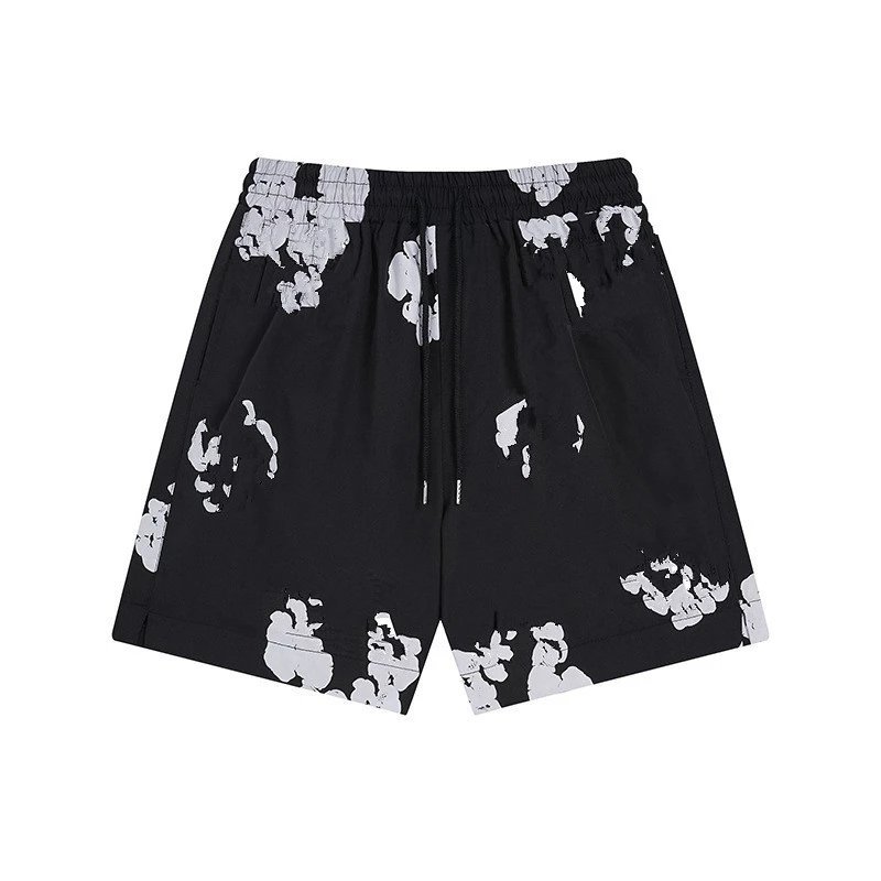Casual Printed Shorts Dove Grey - Sssaint Louis - Cnfans - $23.55