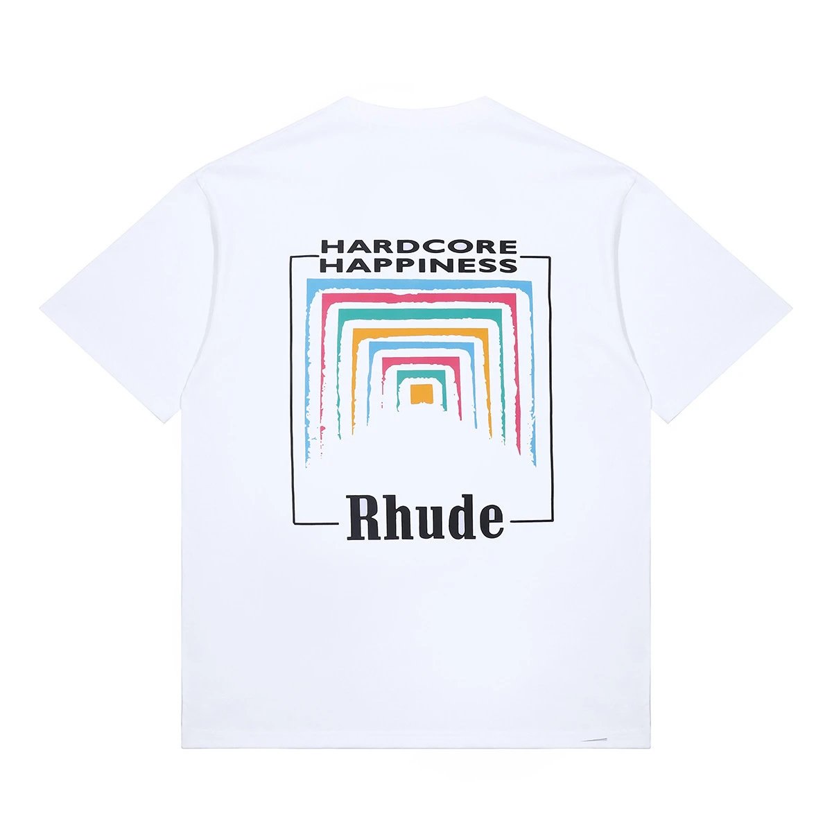 Rhude Rainbow T-Shirt Multicolor - Gallery Image 3 - Detailed View