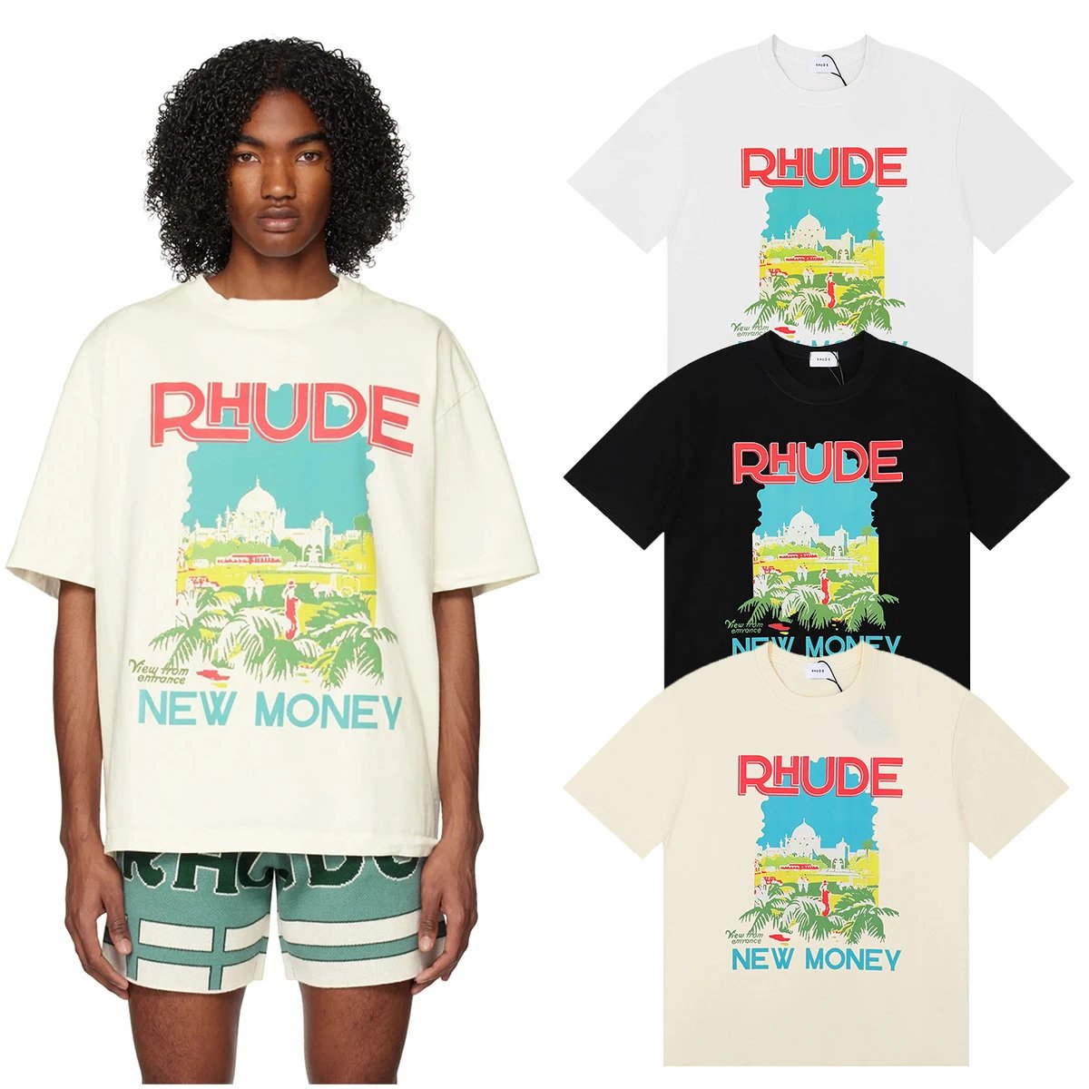 RHUE Graphic Tee Multicolor - Gallery Image 2 - Detailed View
