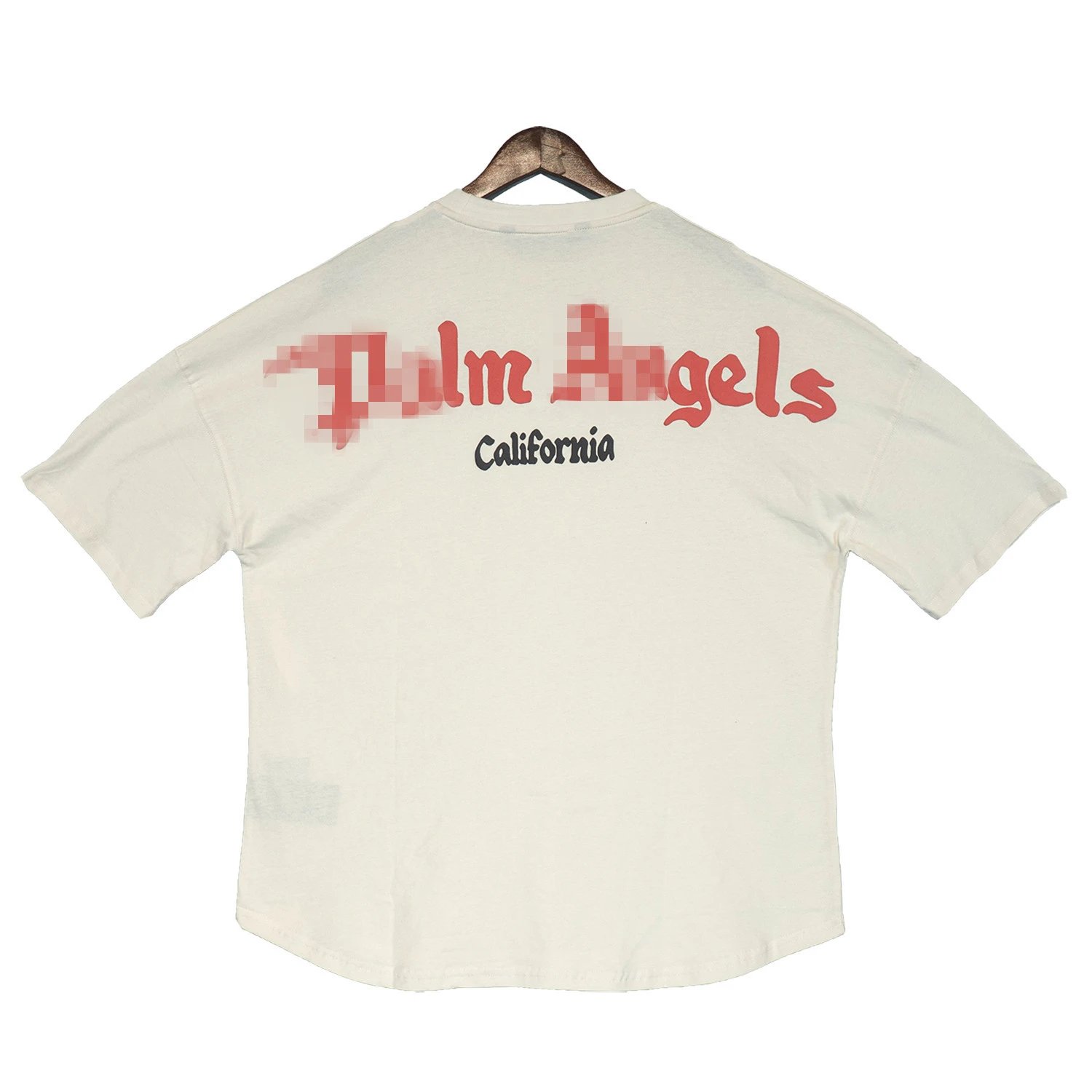 High Street Cotton Graphic Tee Ivory - Gallery Image 3 - Detailed View