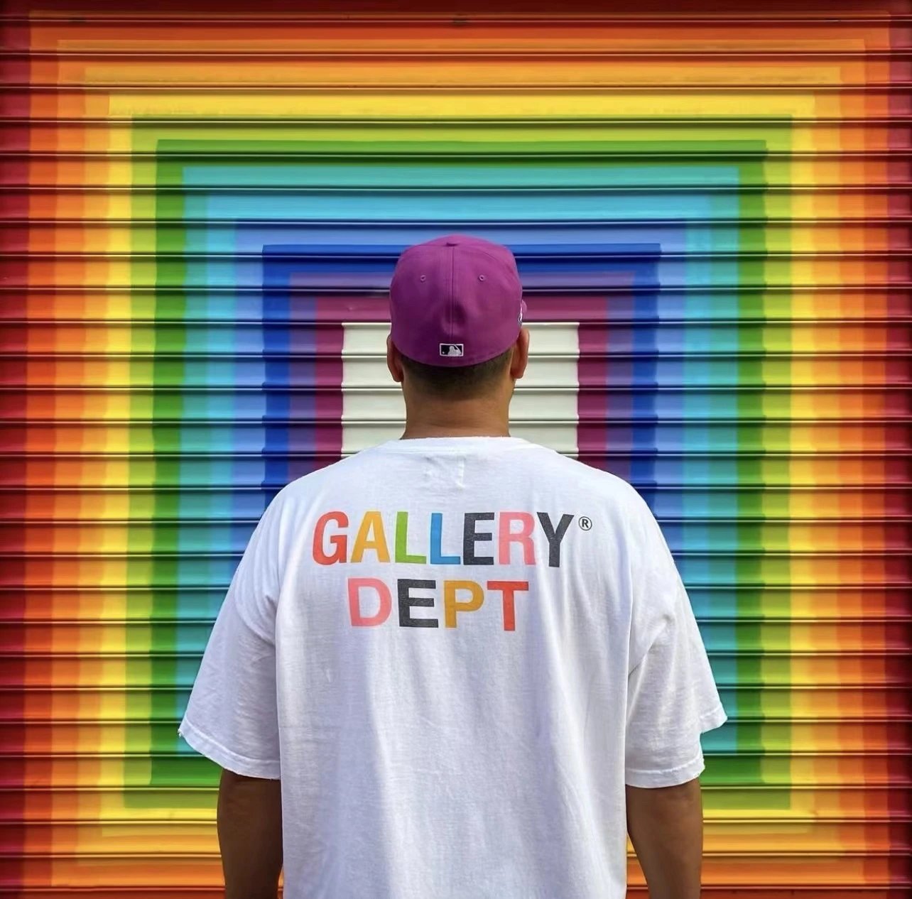 Gallery Dept Multi-color Tee White - Gallery Image 2 - Detailed View