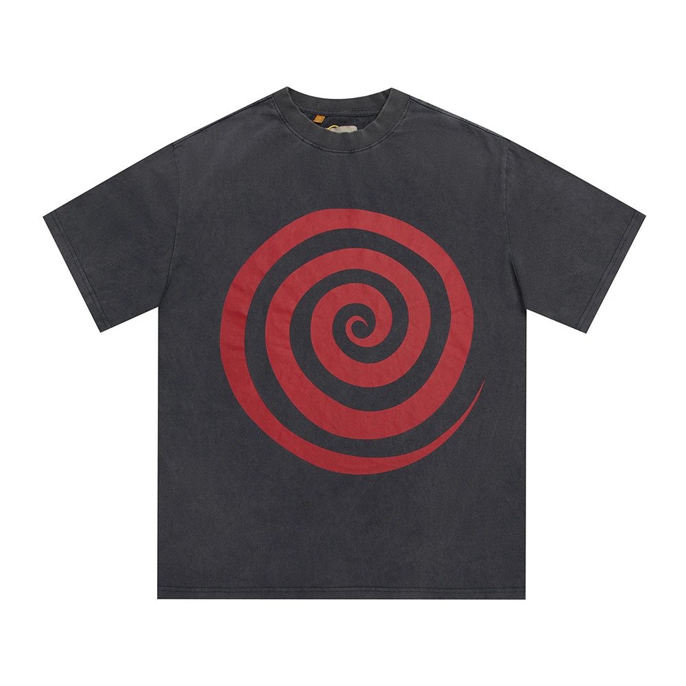 Gallery Dept Black Spiral Tee - Gallery Image 3 - Detailed View