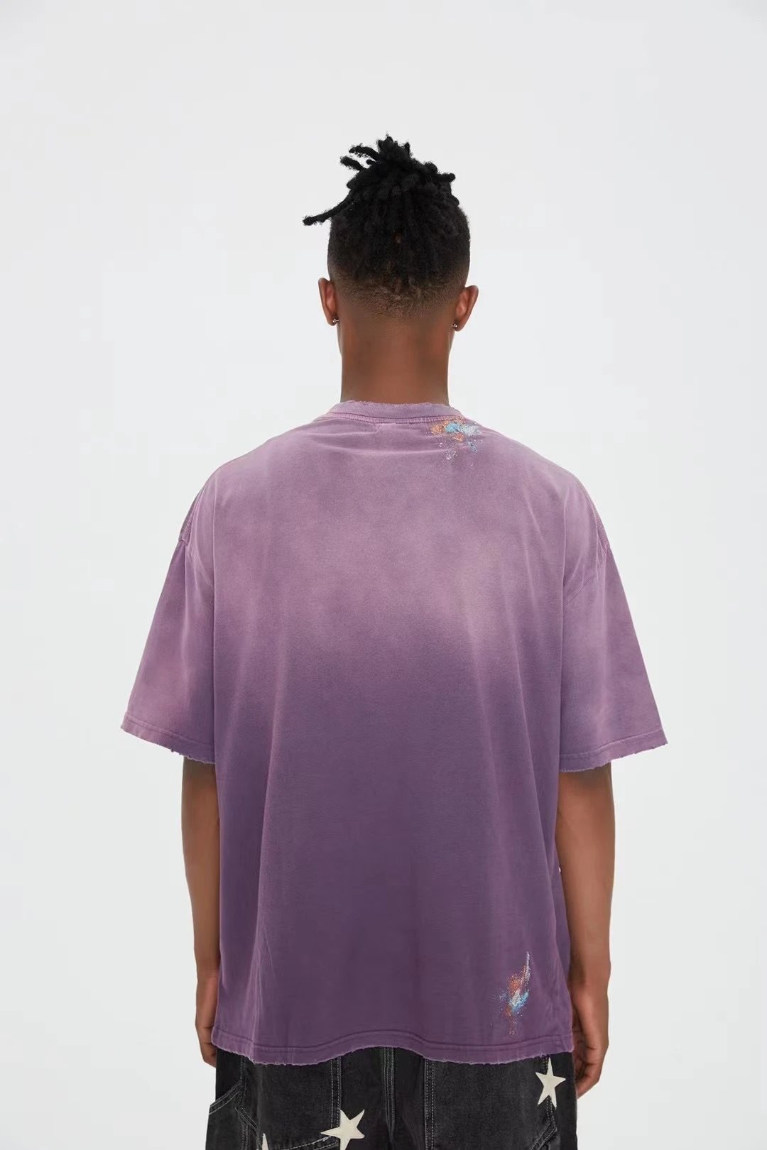 Saint Louis Vintage T-Shirt Purple - Gallery Image 10 - Detailed View