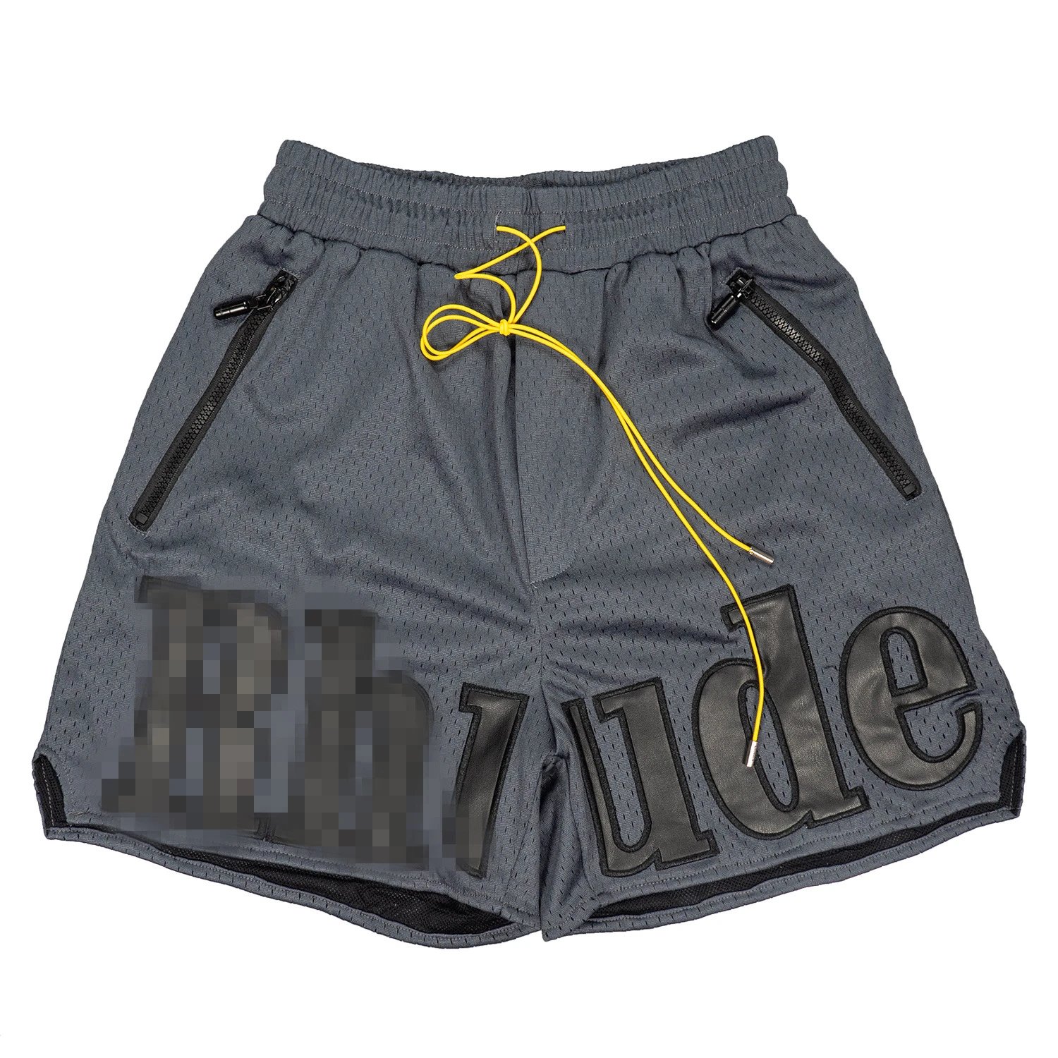 Rhude Mesh Basketball Shorts Multicolor - Gallery Image 4 - Detailed View