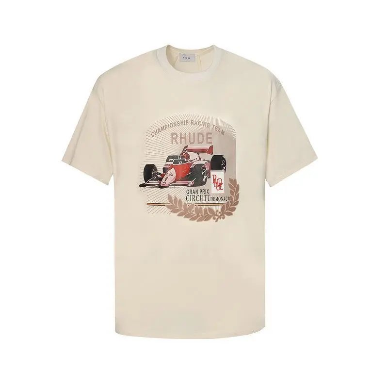 Rhude Graphic Print T-Shirt Multicolor - Gallery Image 4 - Detailed View