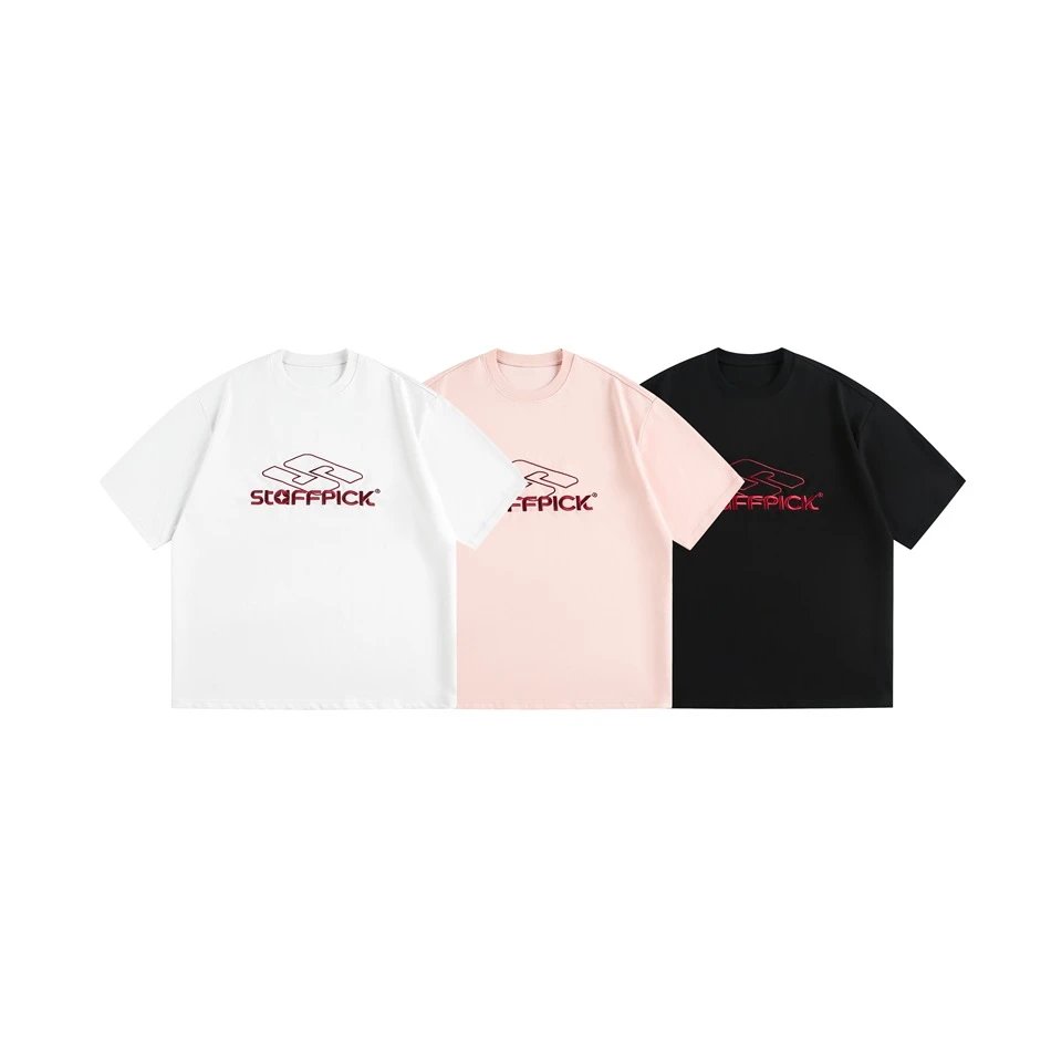 Unisex Oversized Graphic Tee Streetwear Summer, Jet Black - Gallery Image 7 - Detailed View