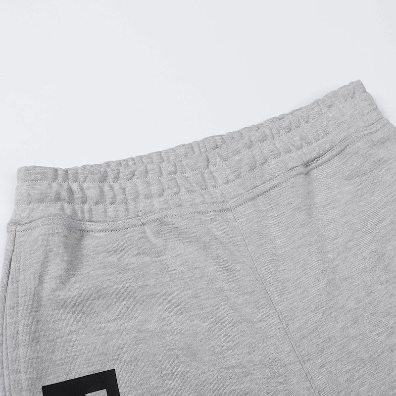 CDG Play Cotton Pants Black Grey - Gallery Image 9 - Detailed View