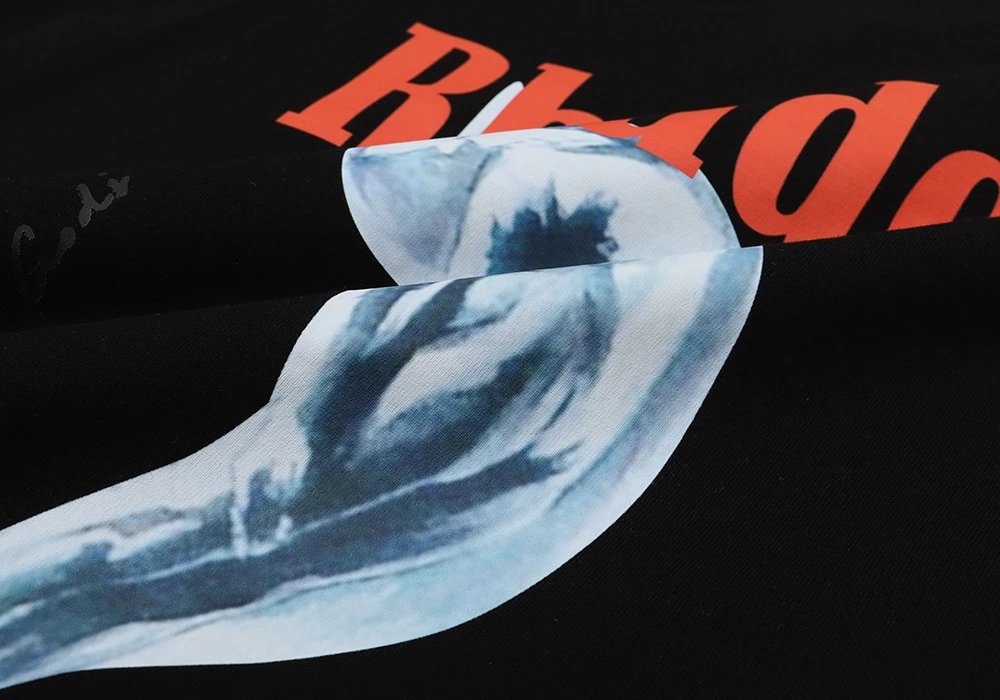 Rhude Abstract Art Printed Tee Multicolor - Gallery Image 10 - Detailed View