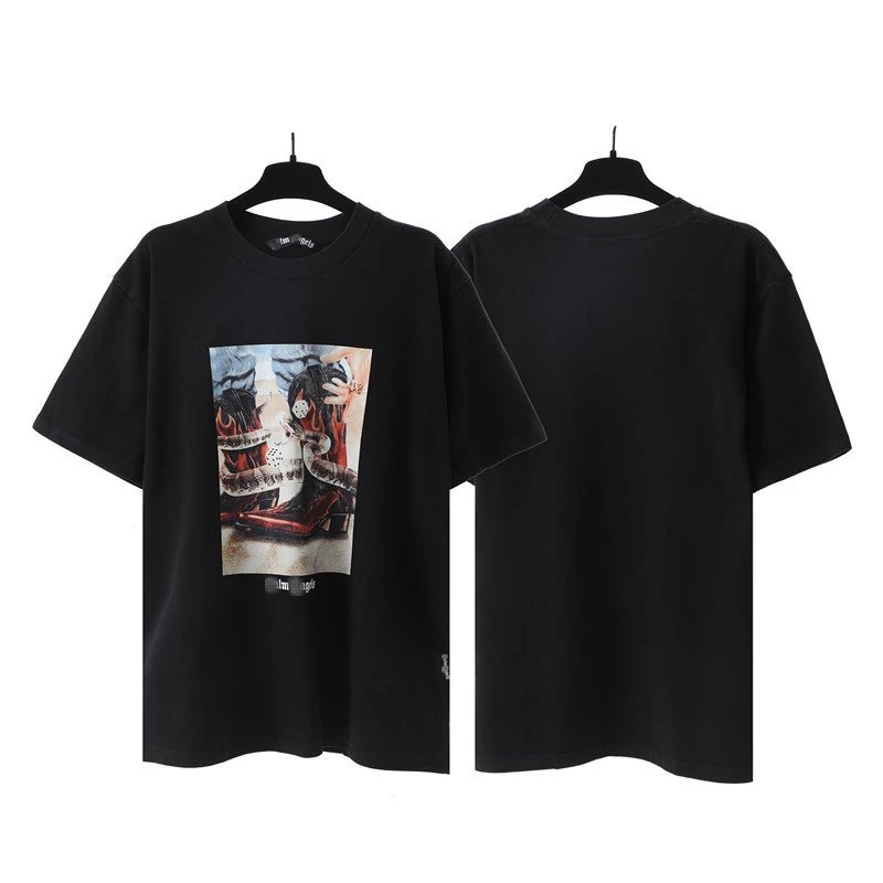 Streetwear Dice and Snake Graphic Oversized T-Shirt Ebony Black - Related Product - Cnfans