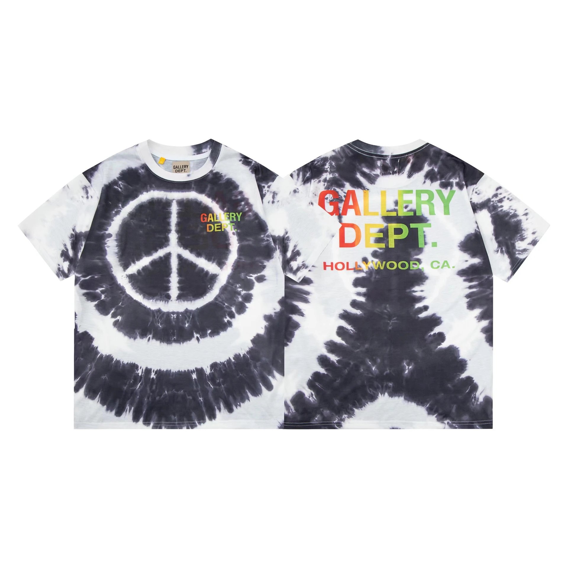 Gallery Dept Tie-Dye Tee Multicolor - Gallery Image 3 - Detailed View