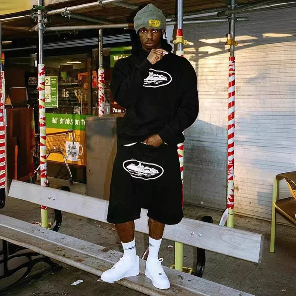 24S Devil Island Printed Shorts Multicolor - Gallery Image 13 - Detailed View