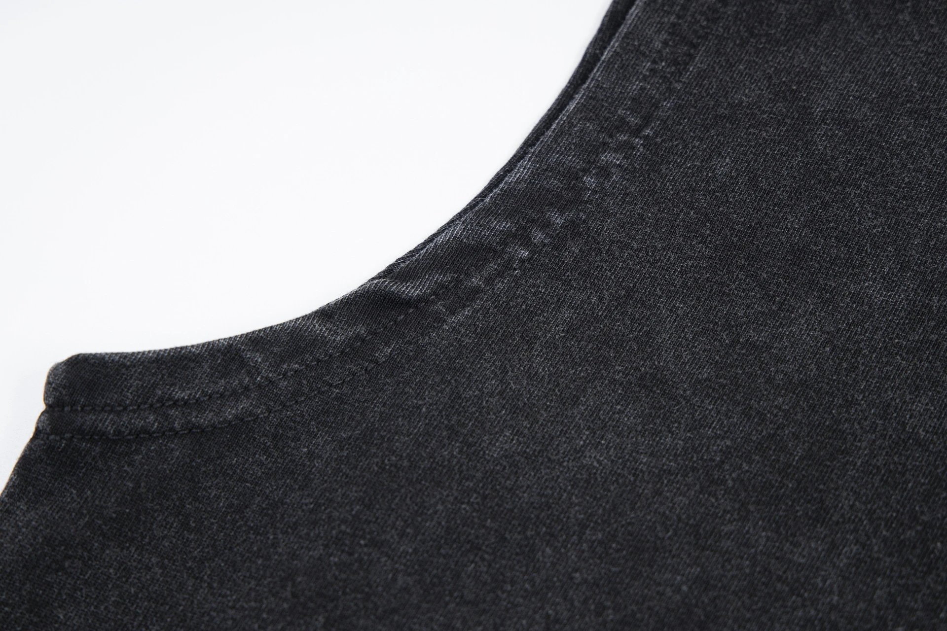 Gallery Dept Washed Sleeveless Tee Black - Gallery Image 13 - Detailed View