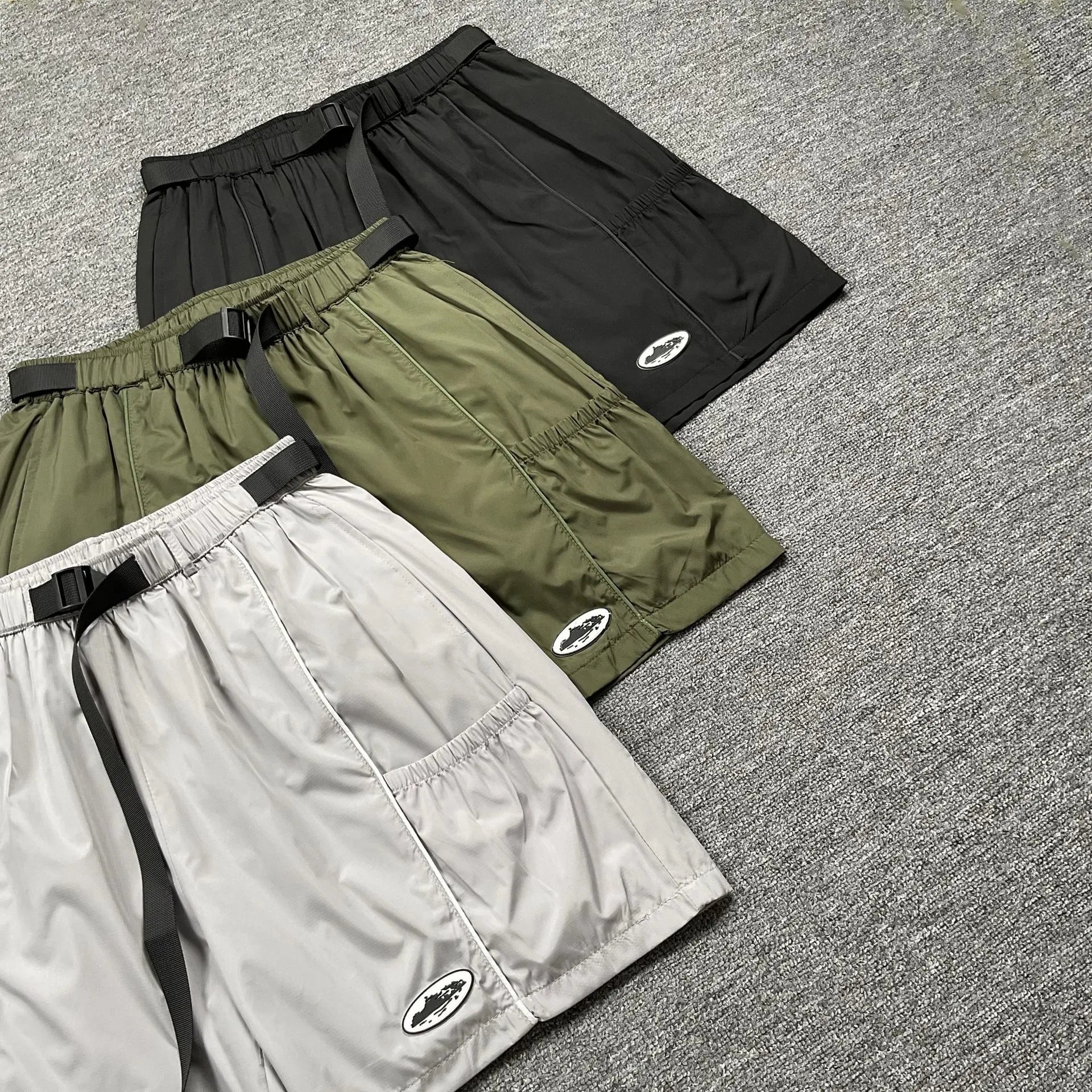 Streetwear Elastic Shorts Multicolor - Gallery Image 9 - Detailed View