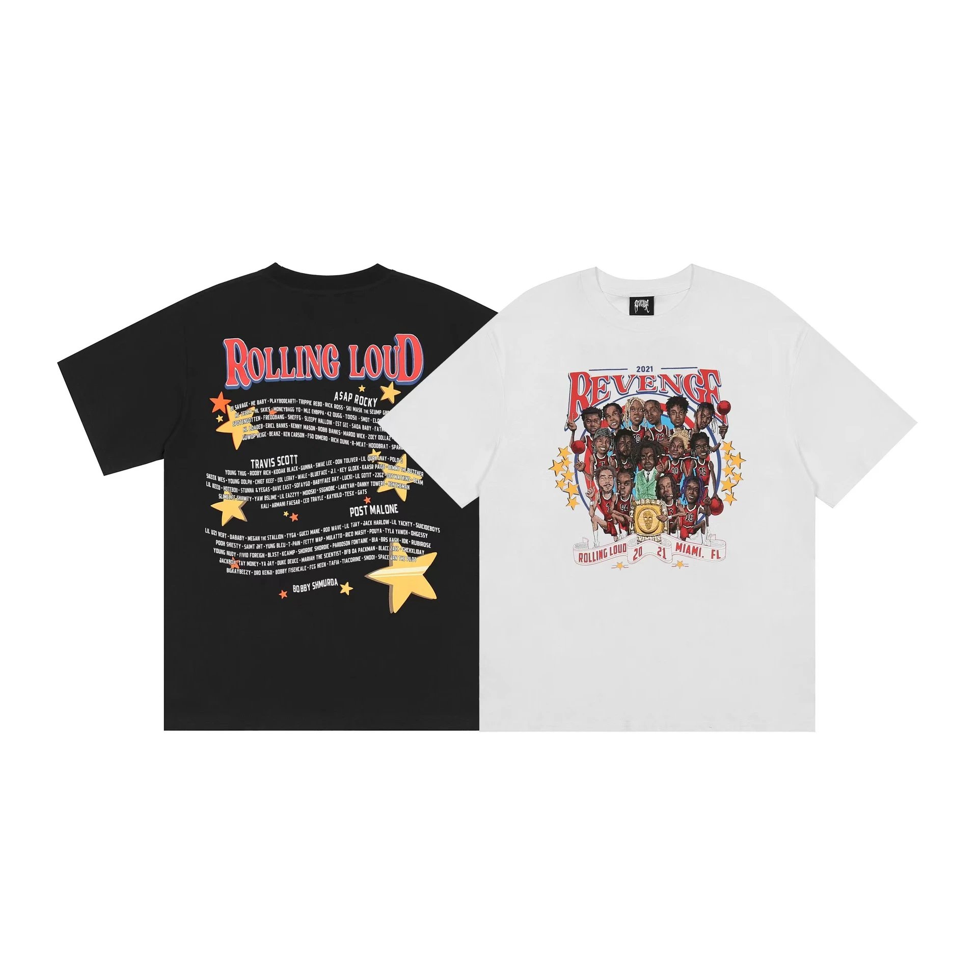 Streetwear Tee Cotton Onyx - Gallery Image 1 - Detailed View