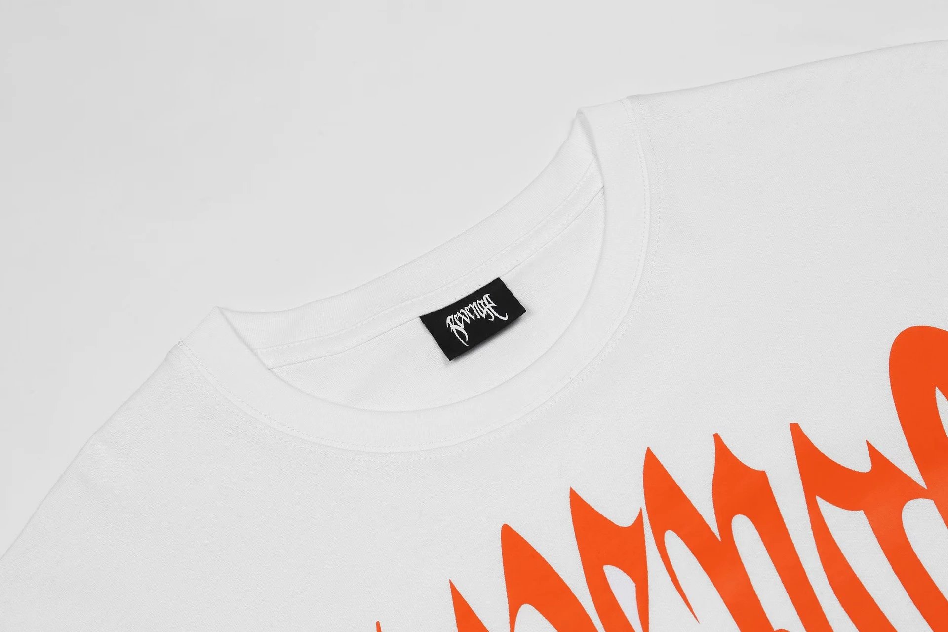 Streetwear Graphic Tee, Midnight Black - Gallery Image 6 - Detailed View